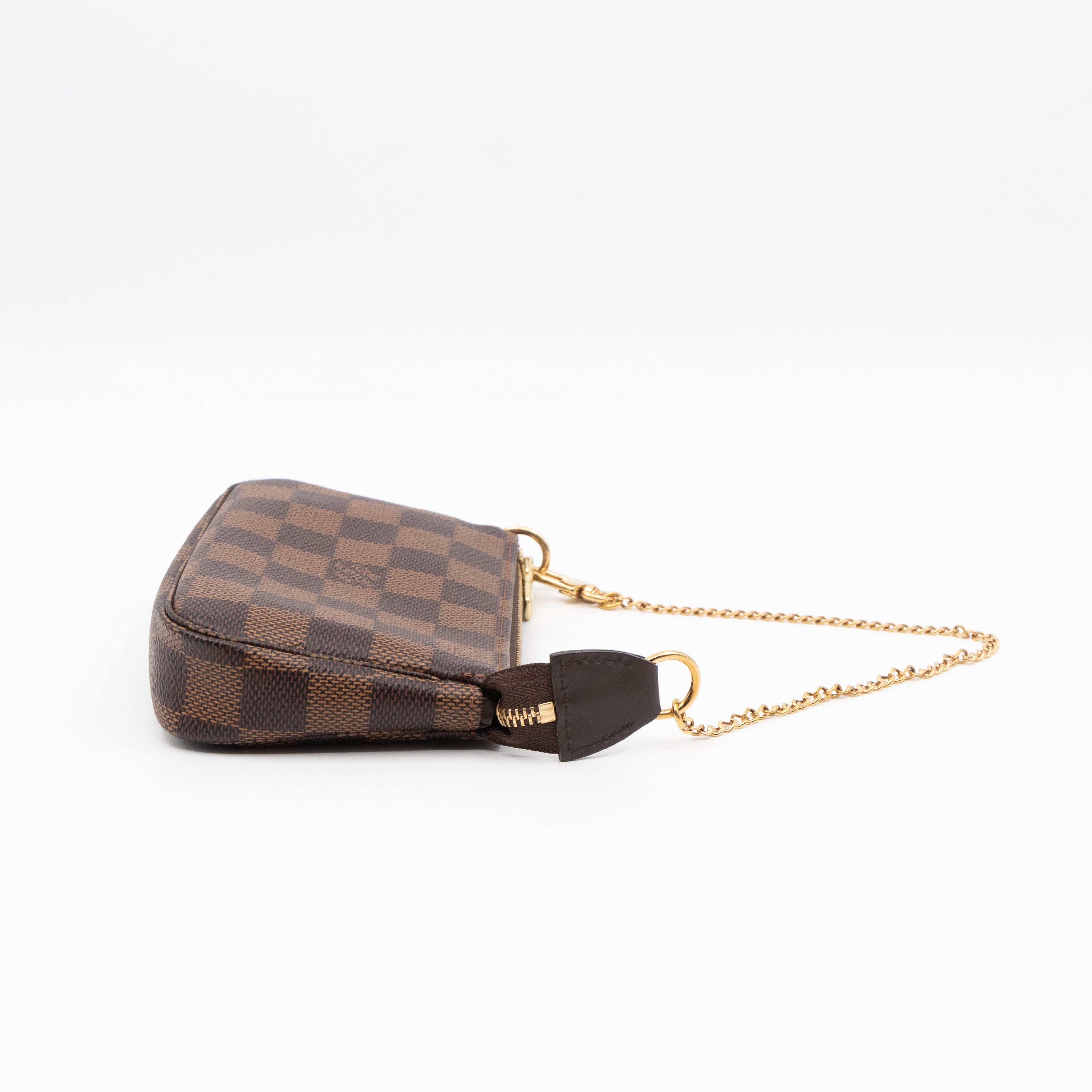Mini Pochette Accessoires Damier Ebene