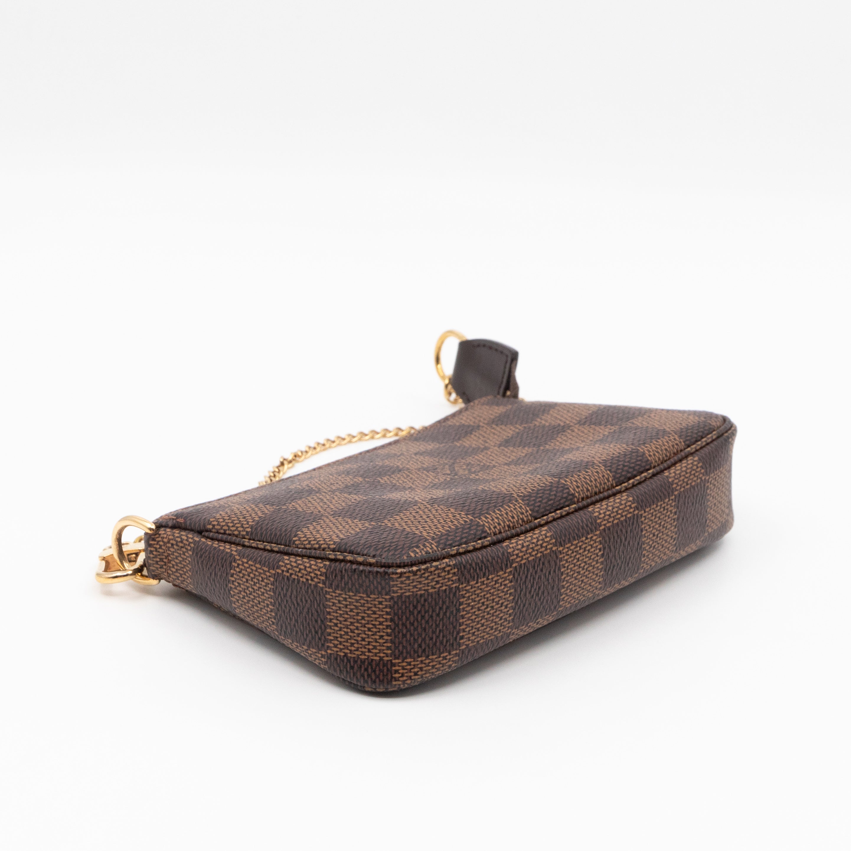 Mini Pochette Accessoires Damier Ebene