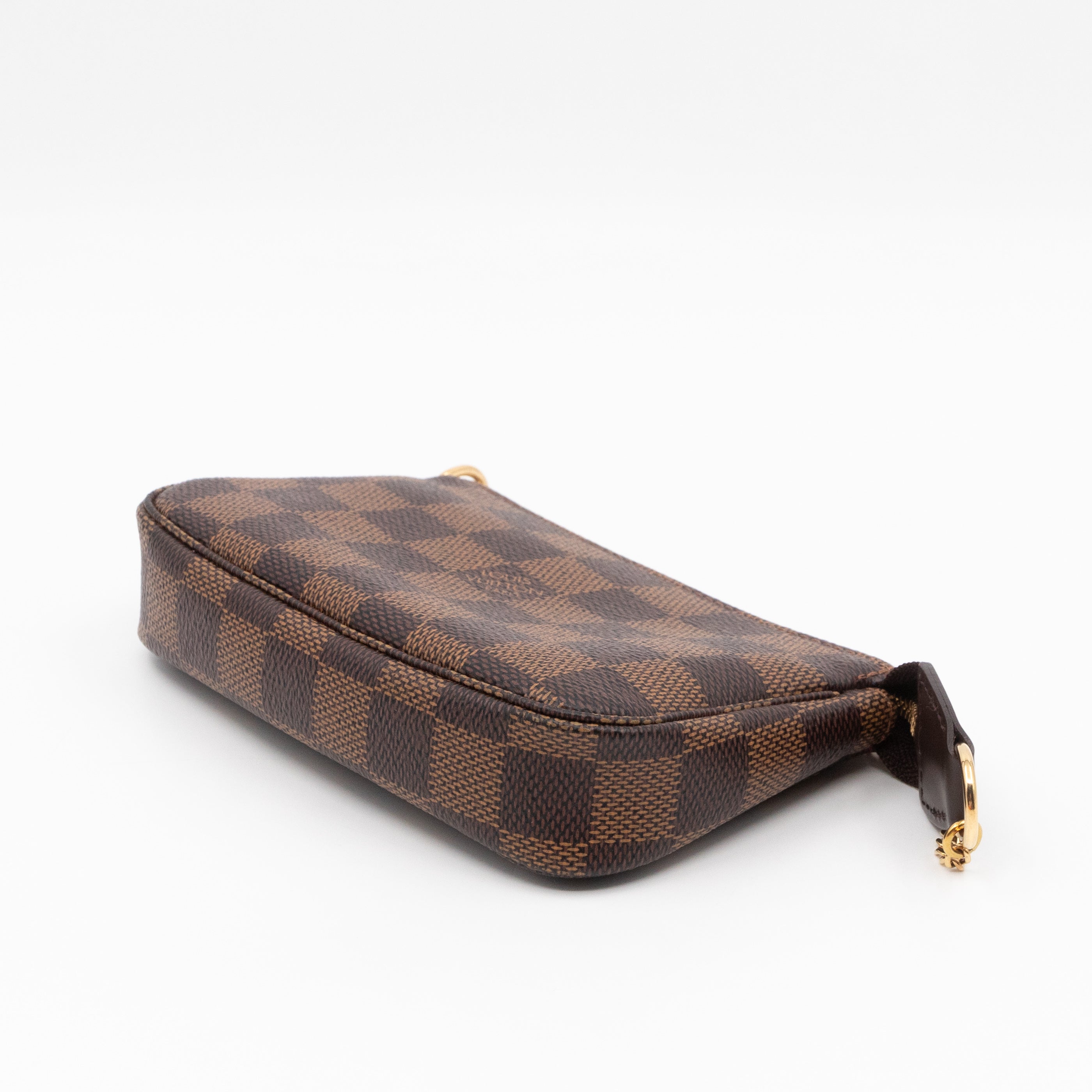 Mini Pochette Accessoires Damier Ebene