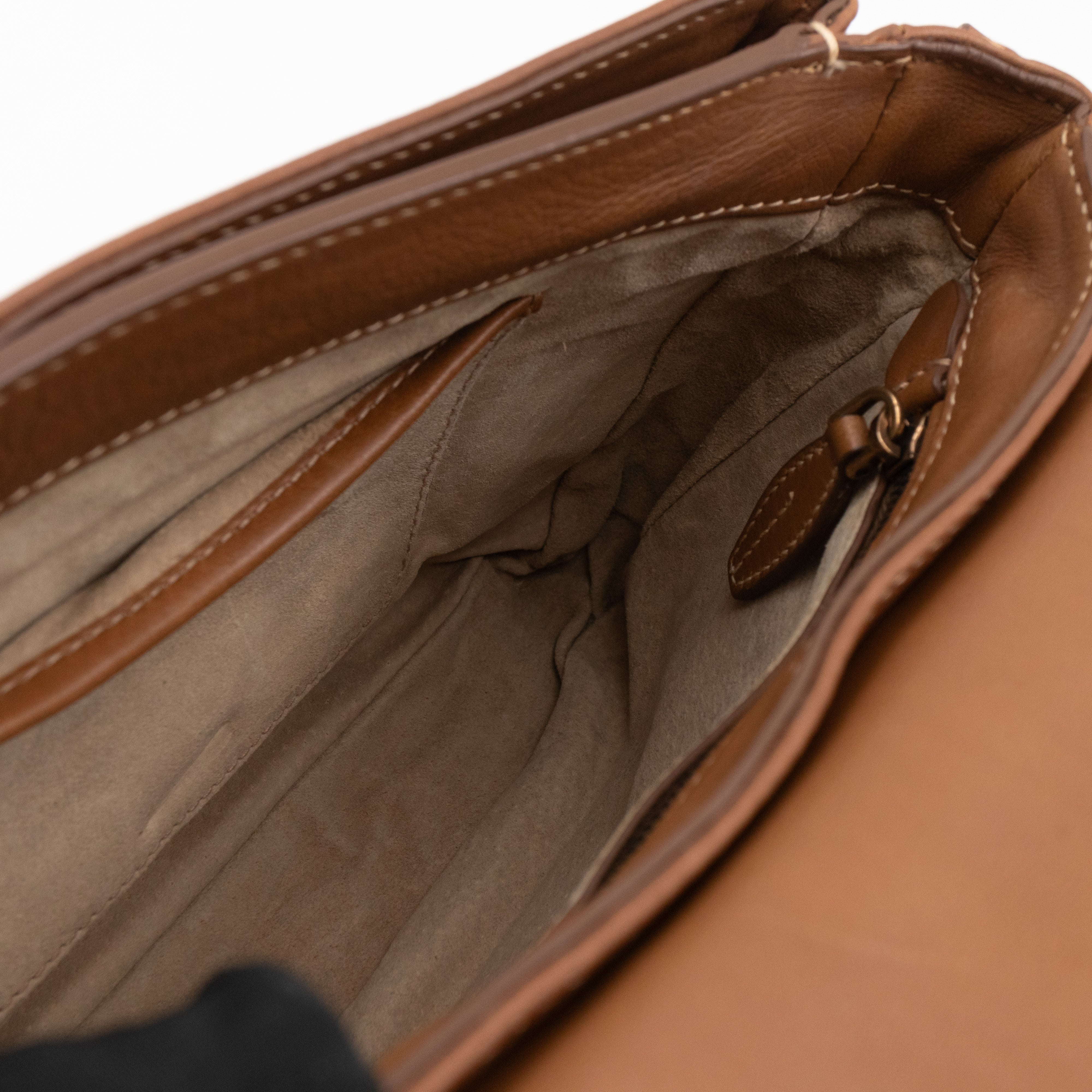 Sound Crossbody Bag Brown Leather