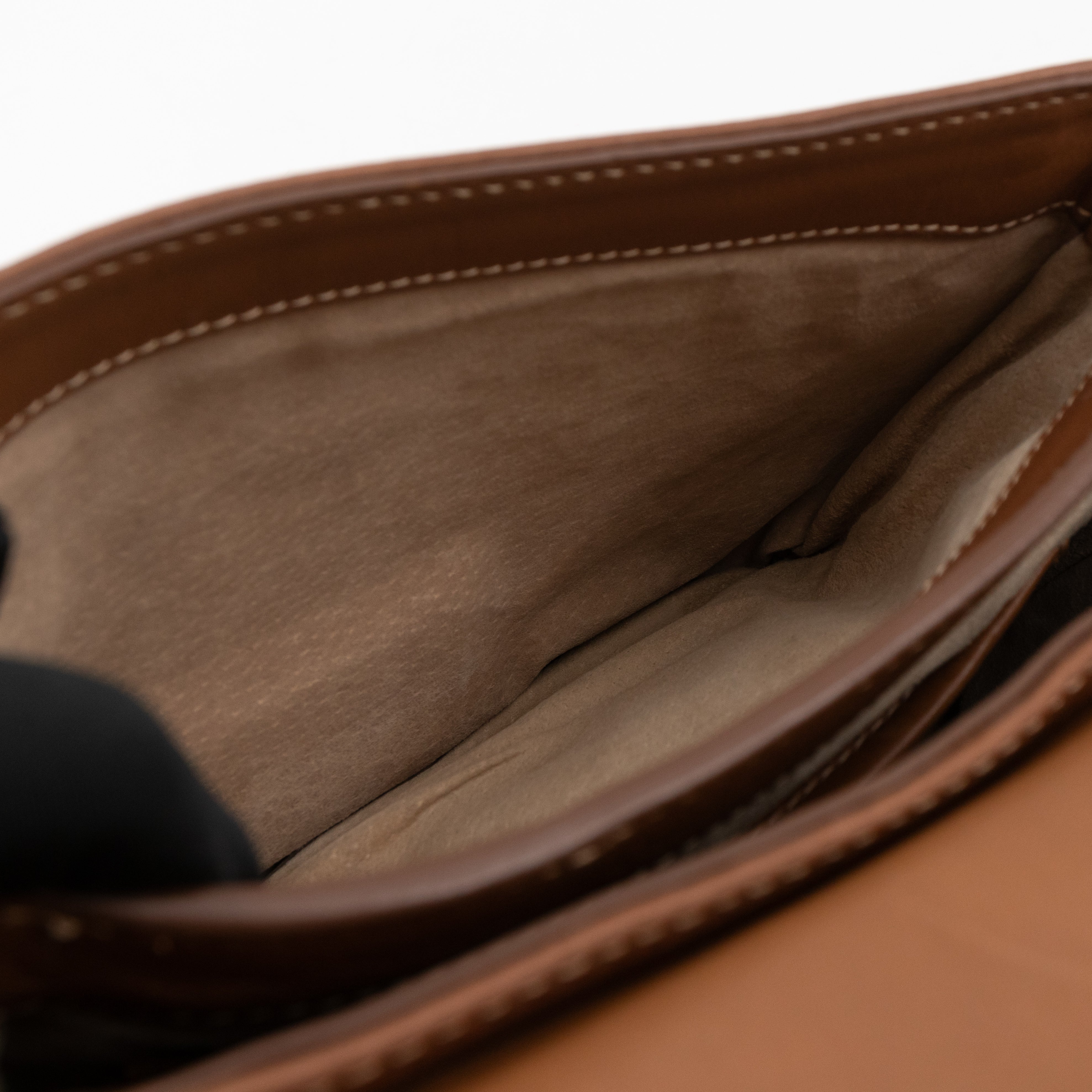 Sound Crossbody Bag Brown Leather