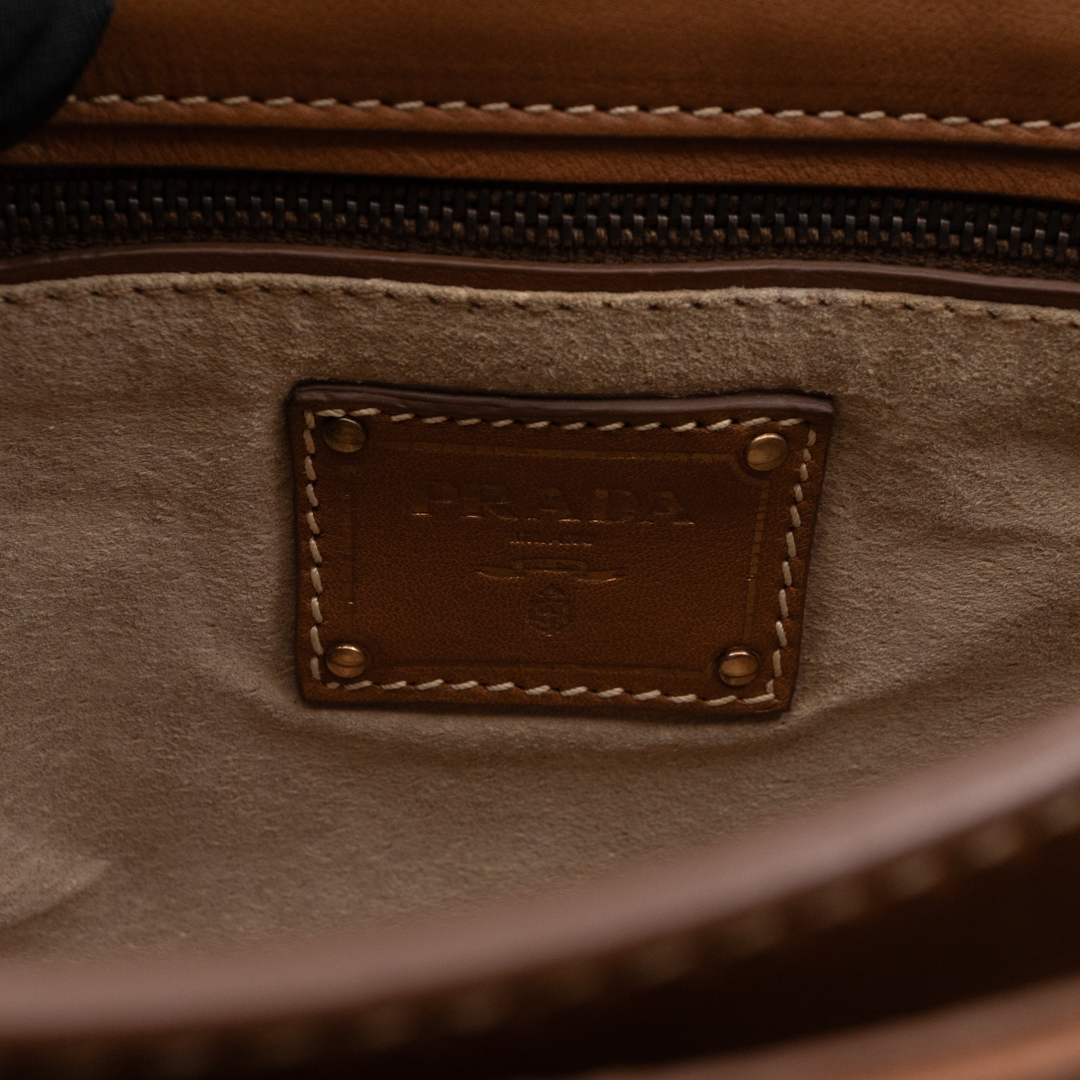 Sound Crossbody Bag Brown Leather
