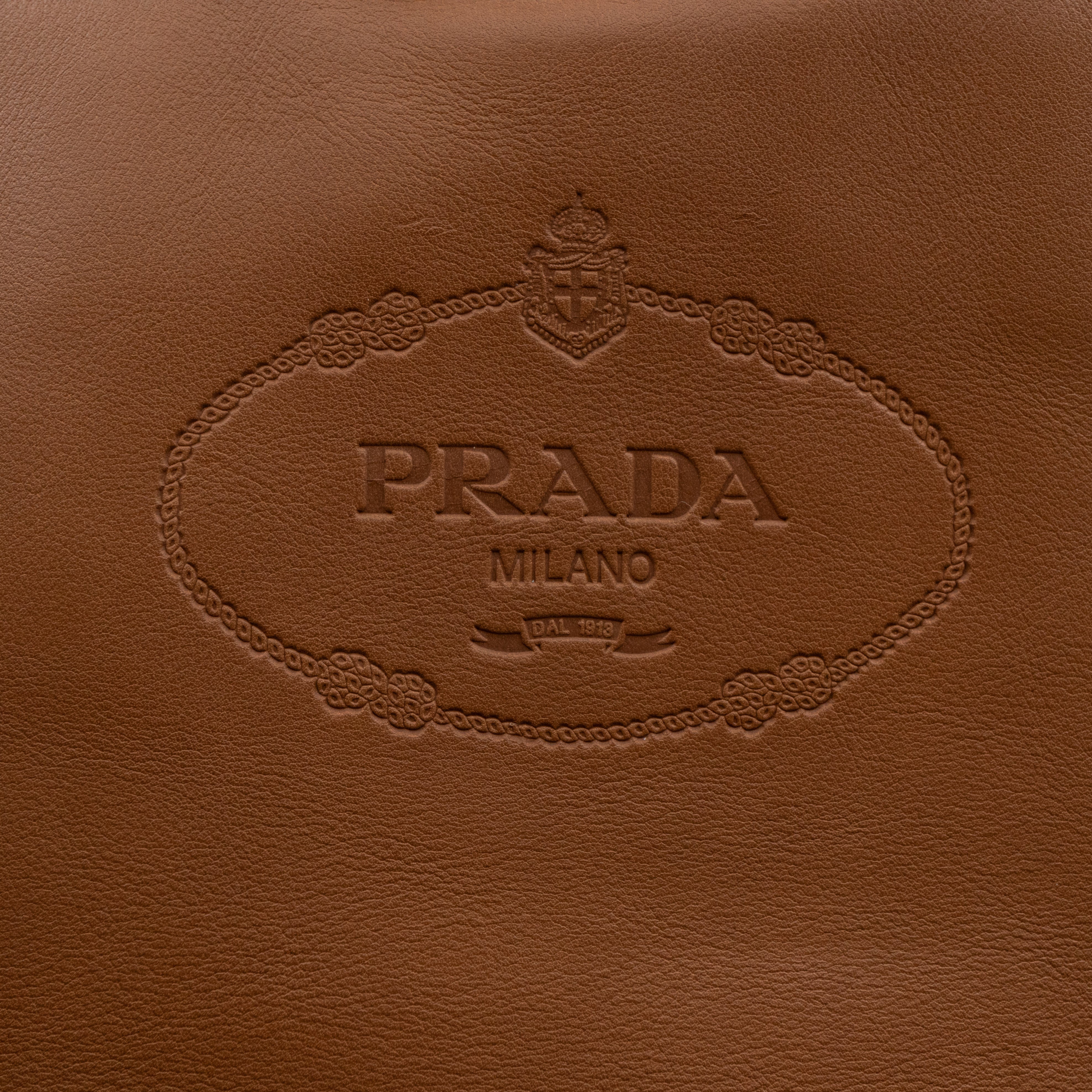 Sound Crossbody Bag Brown Leather