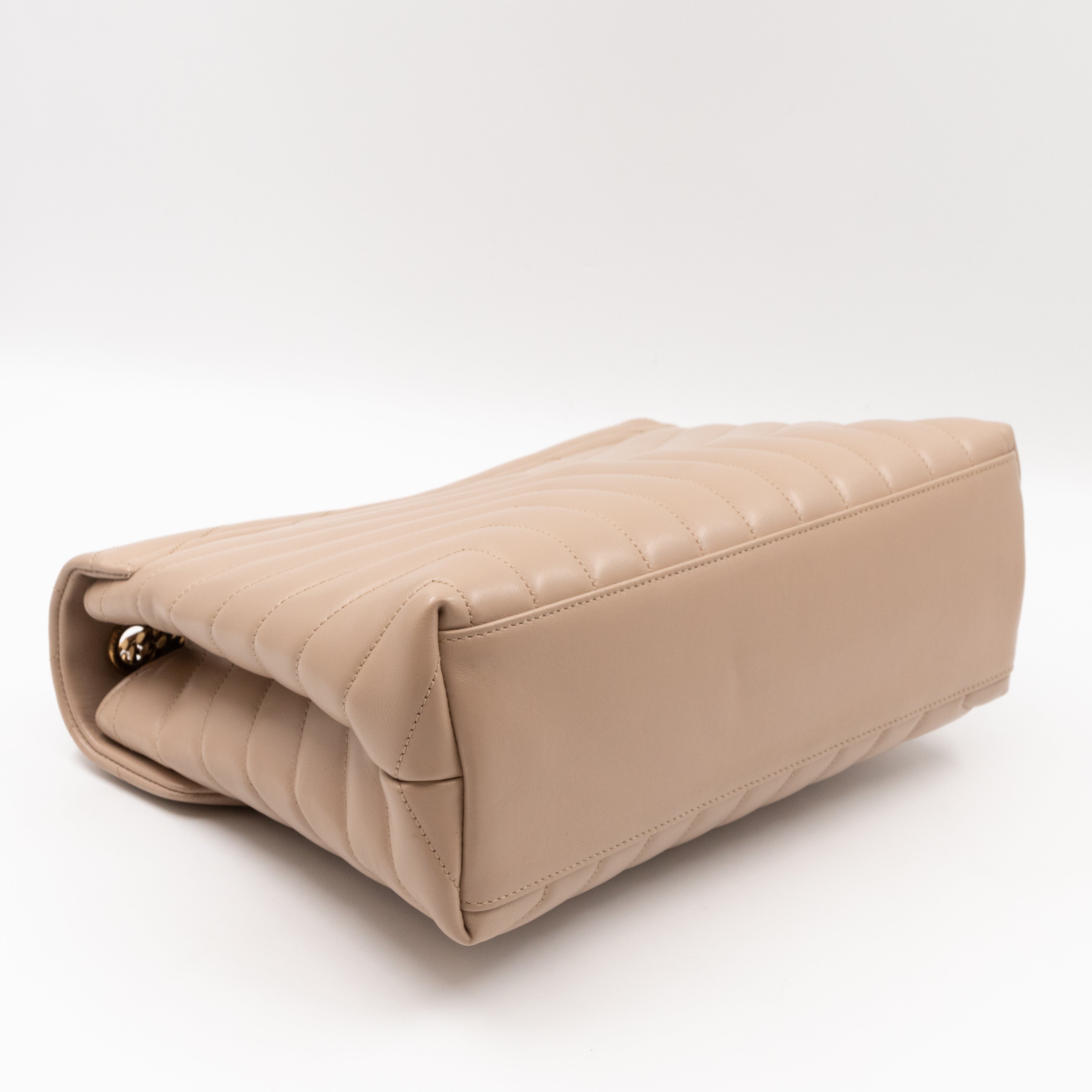 Loulou Medium Beige Leather