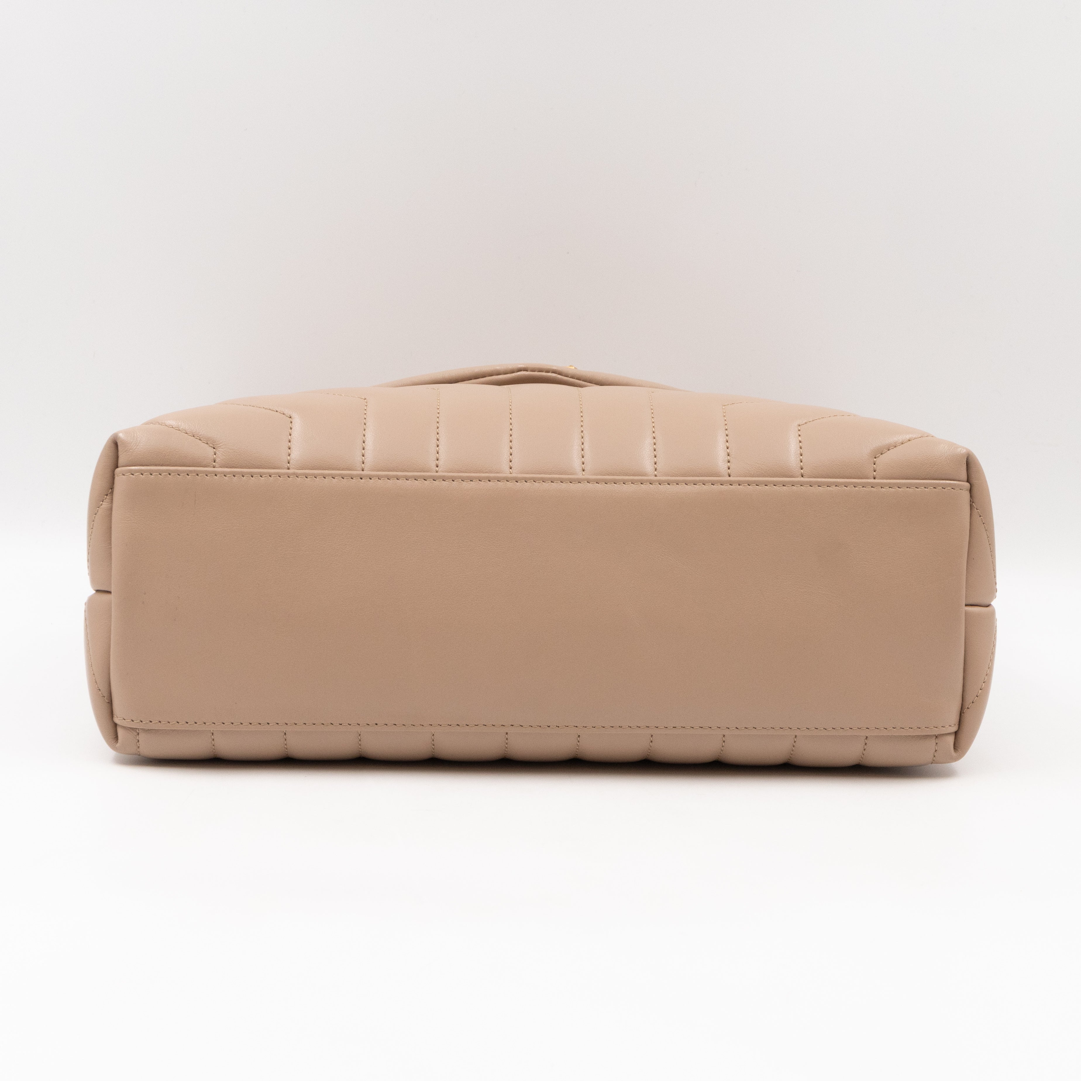 Loulou Medium Beige Leather