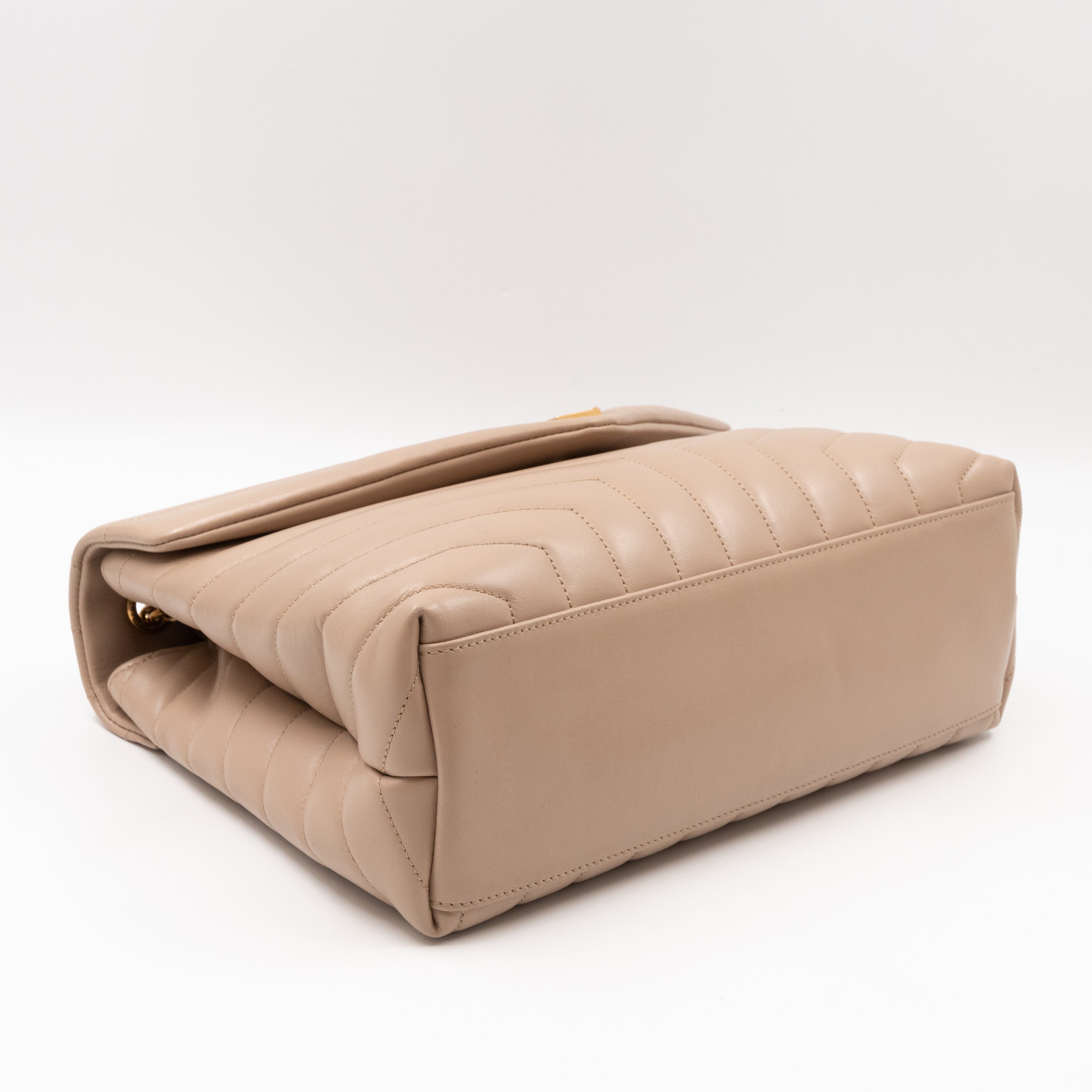 Loulou Medium Beige Leather