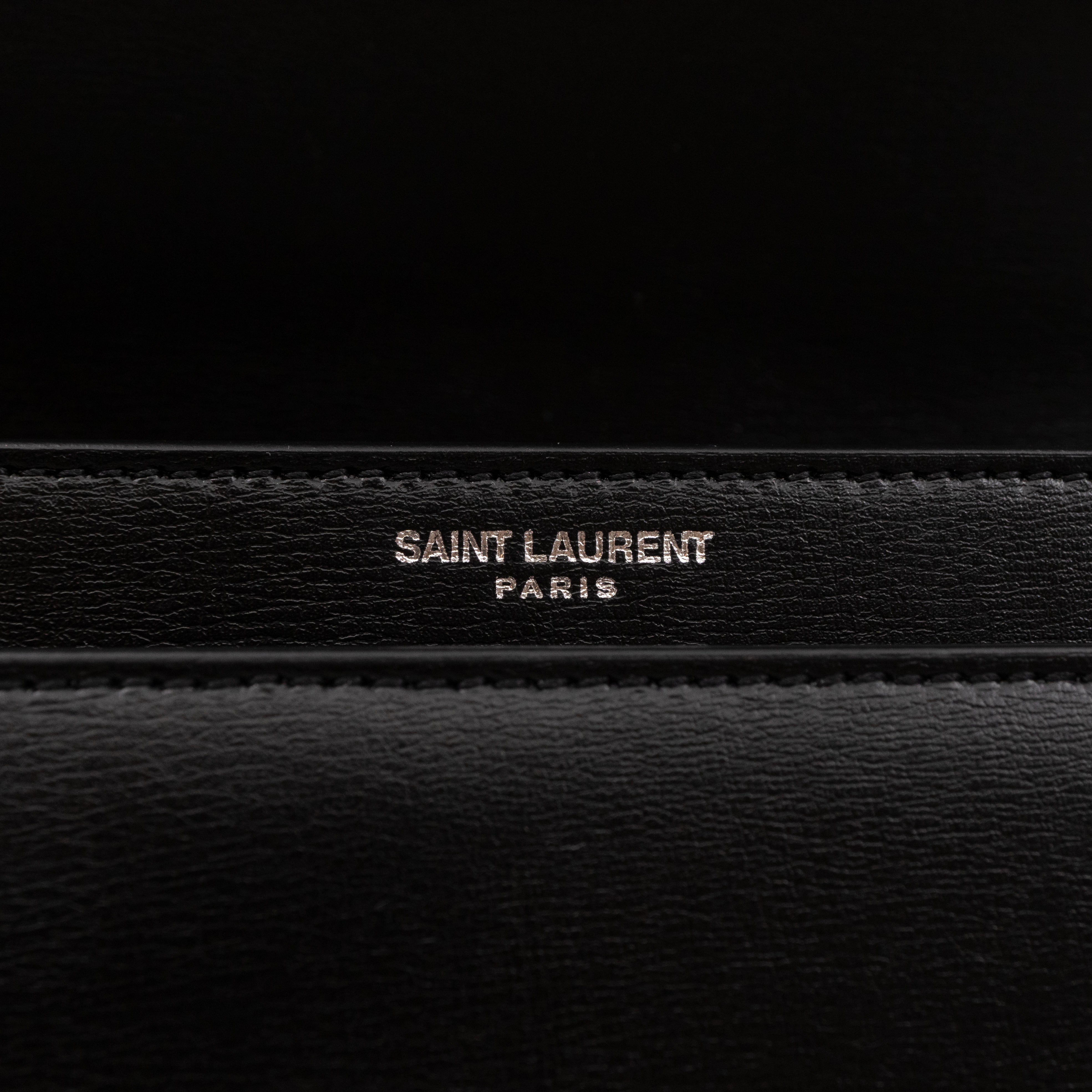 Sunset Medium Black Smooth Leather