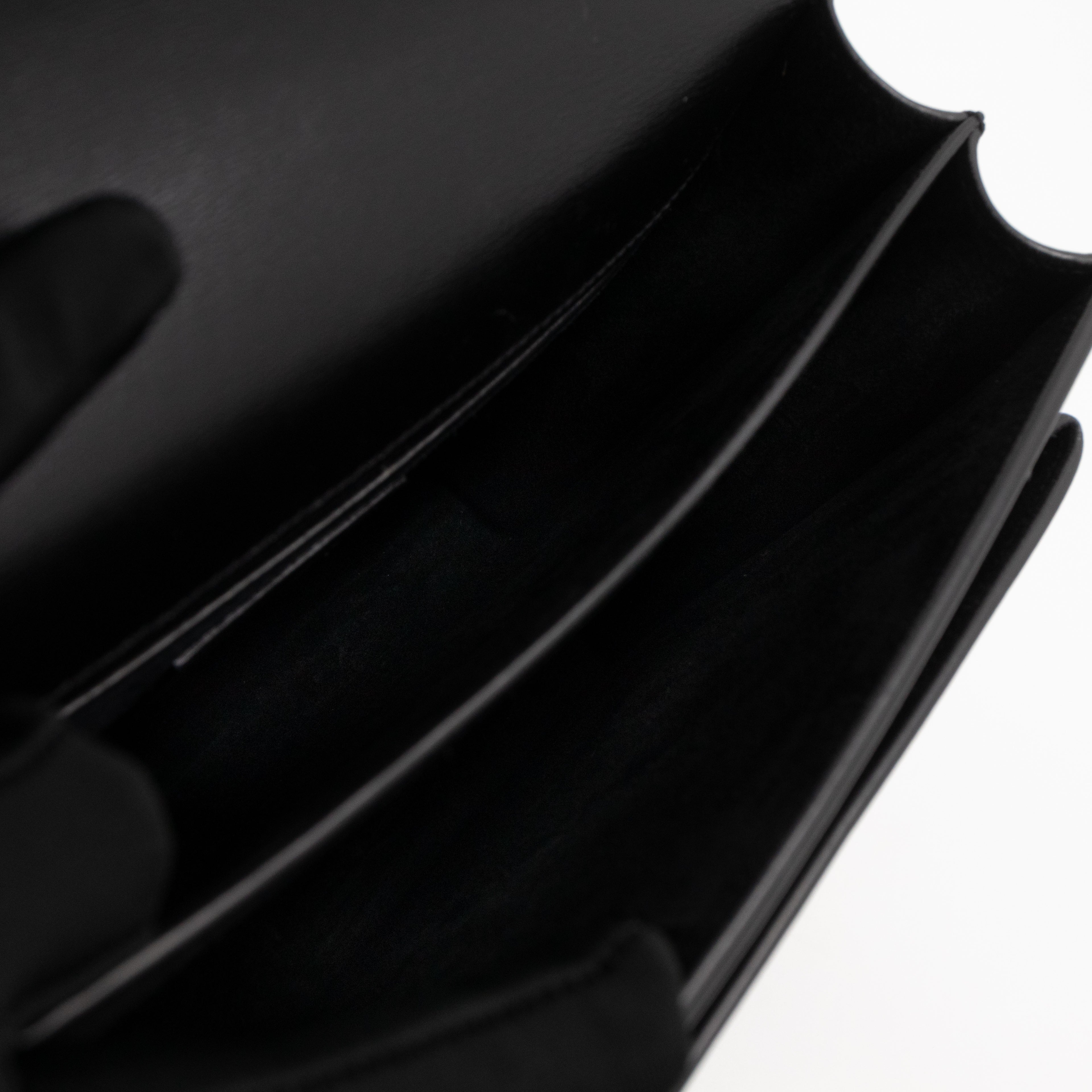 Sunset Medium Black Smooth Leather