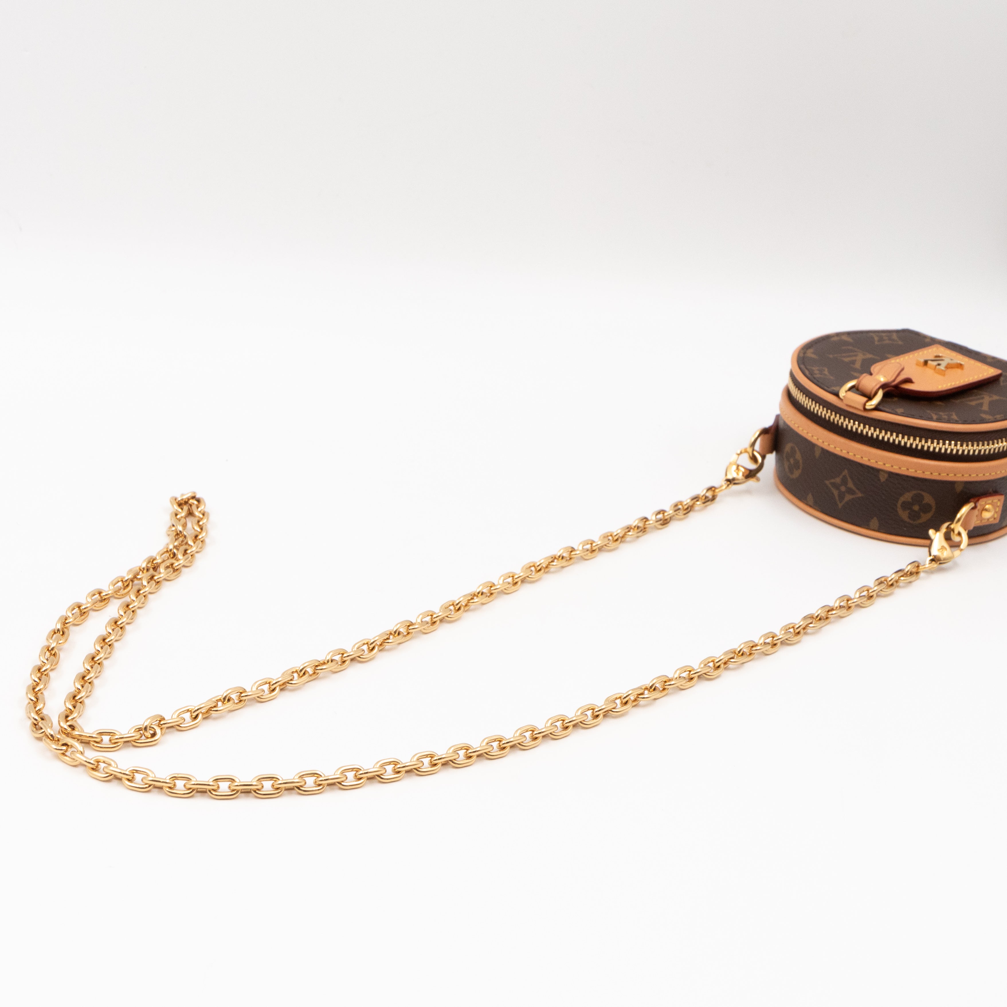 Petite Boite Chapeau Necklace Bag Monogram