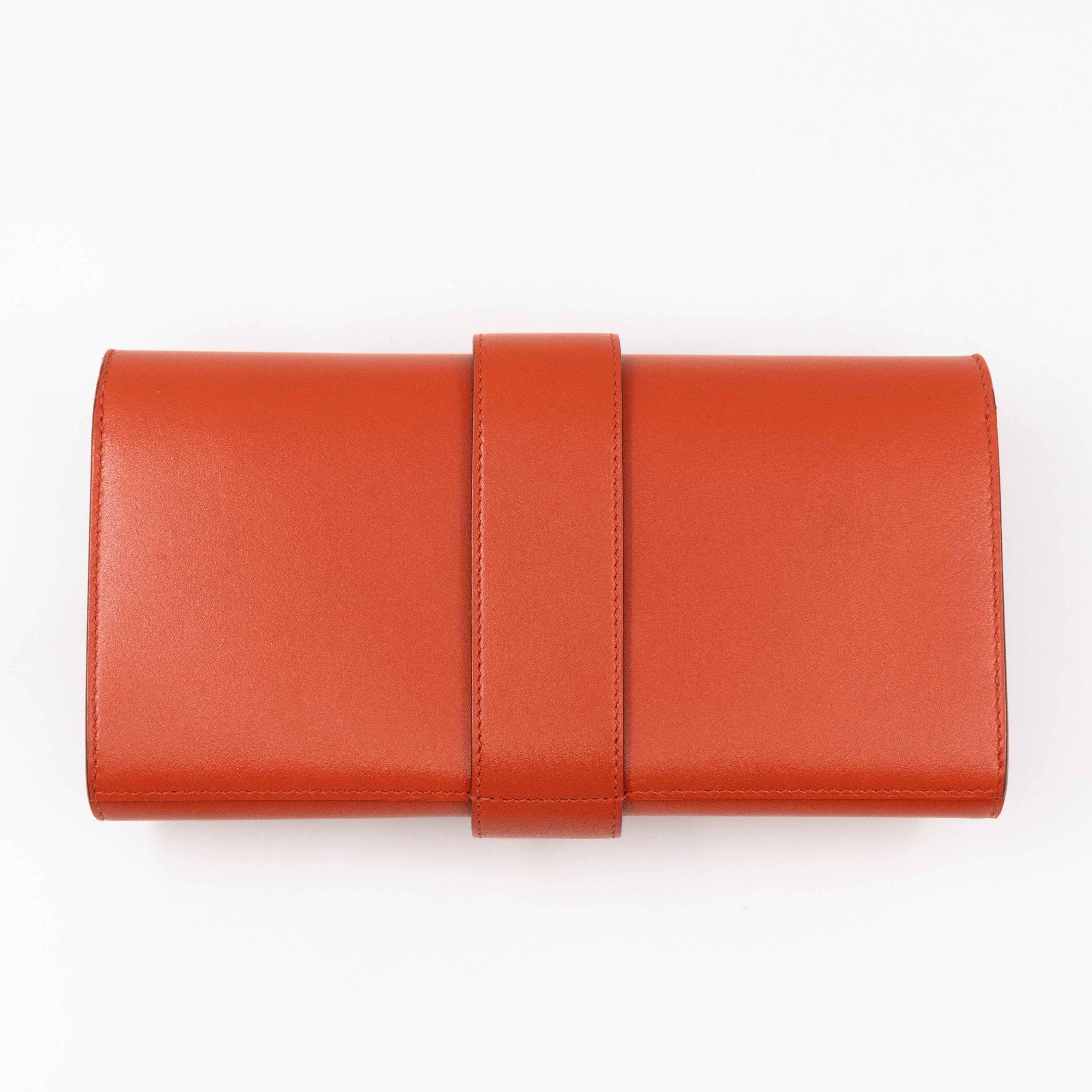 Medor 23 Clutch Orange Leather