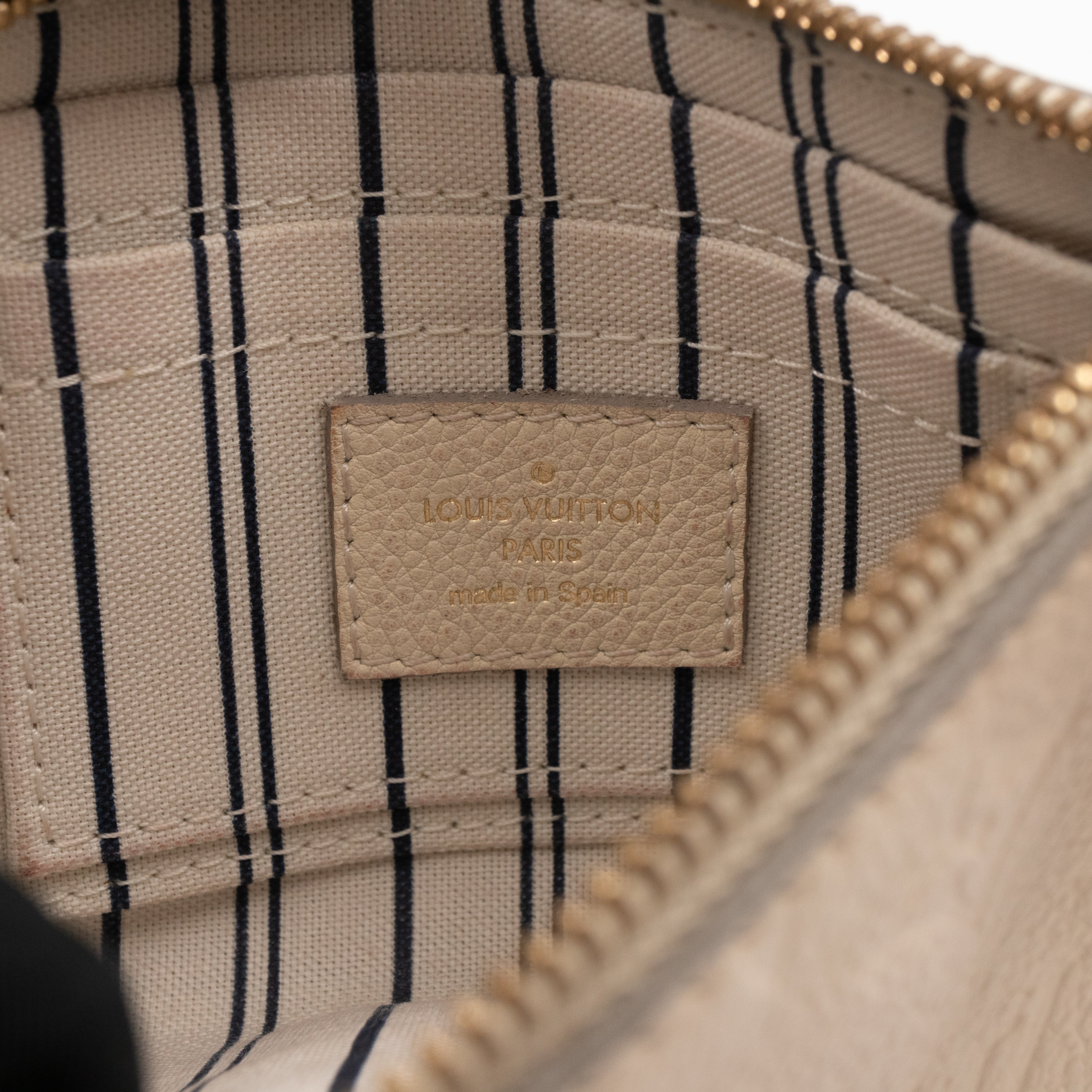 Citadine PM Monogram Empreinte Ivory White