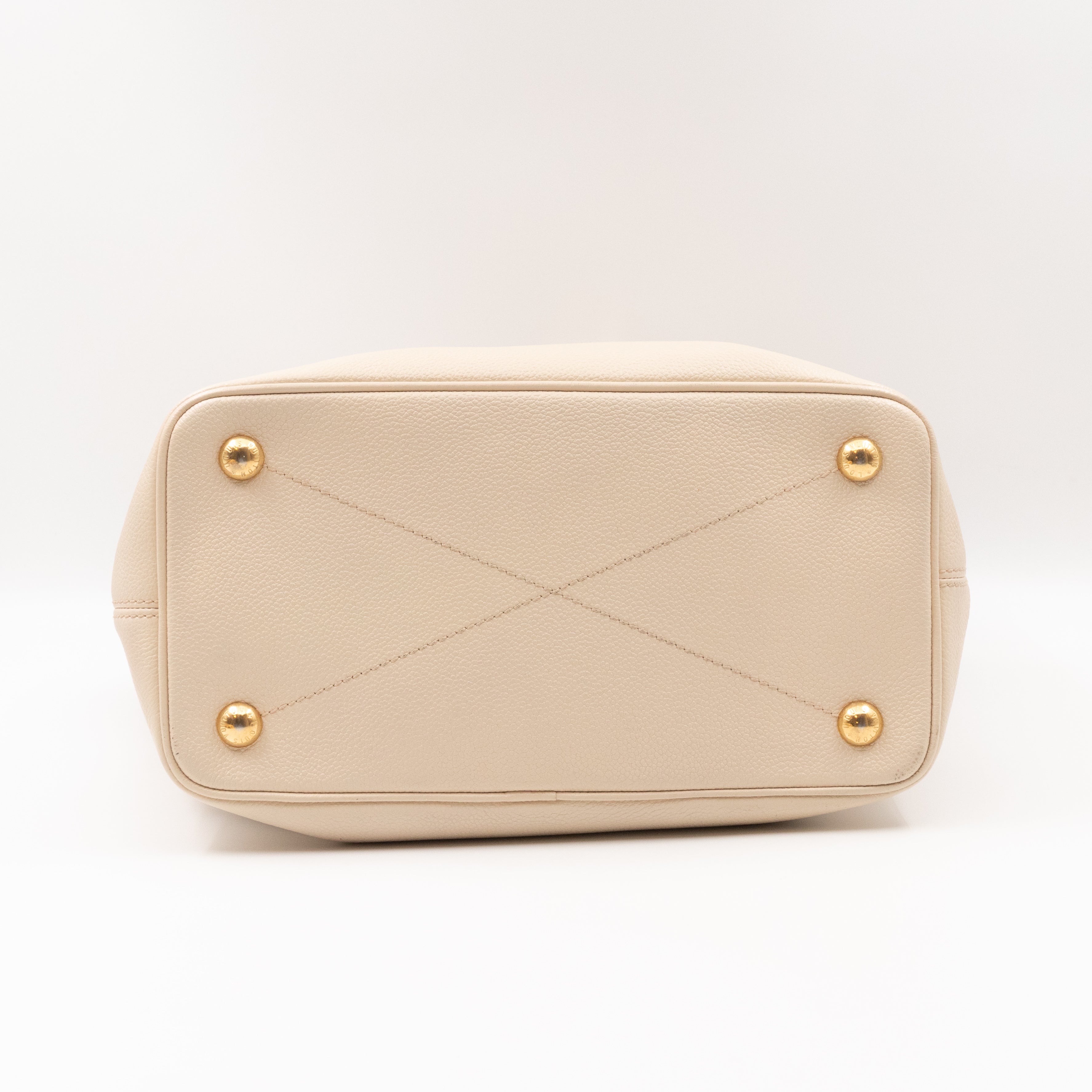 Citadine PM Monogram Empreinte Ivory White