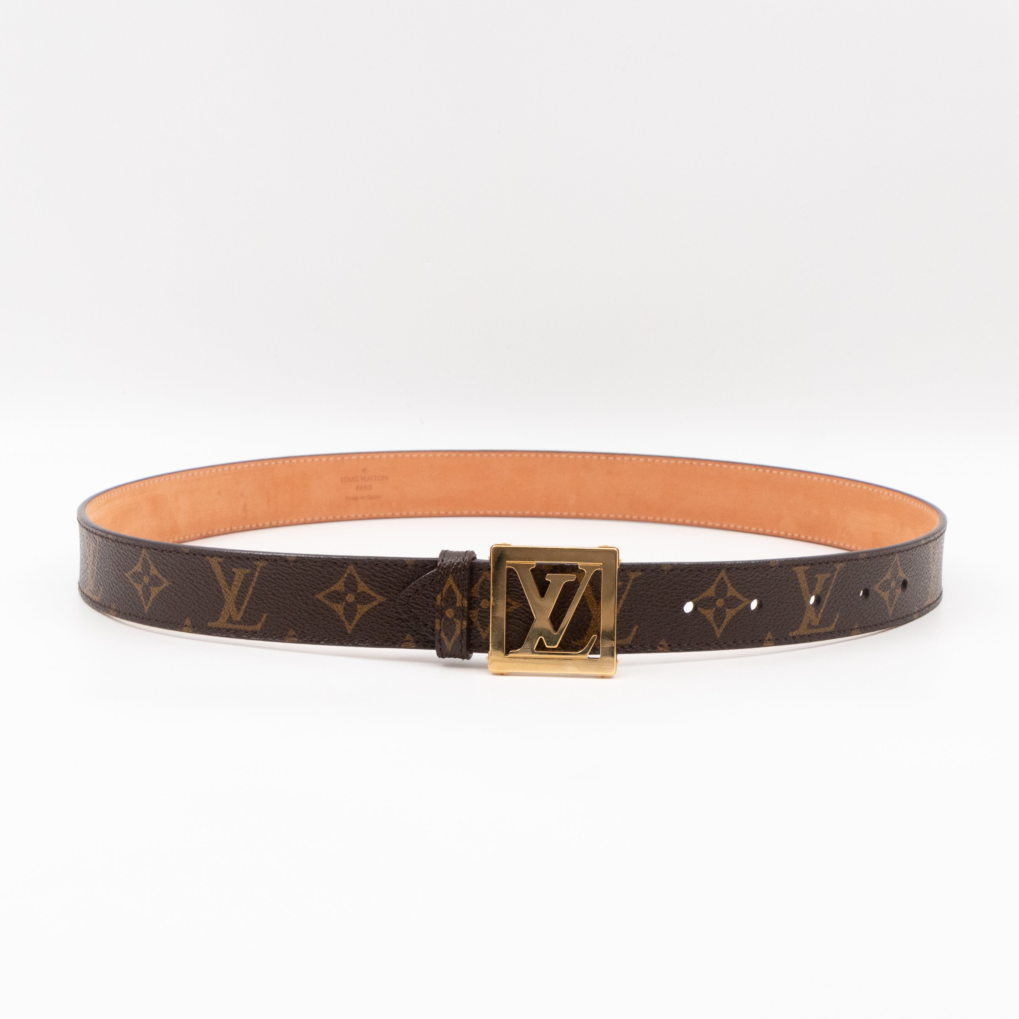LV Frame Belt Monogram 85/34