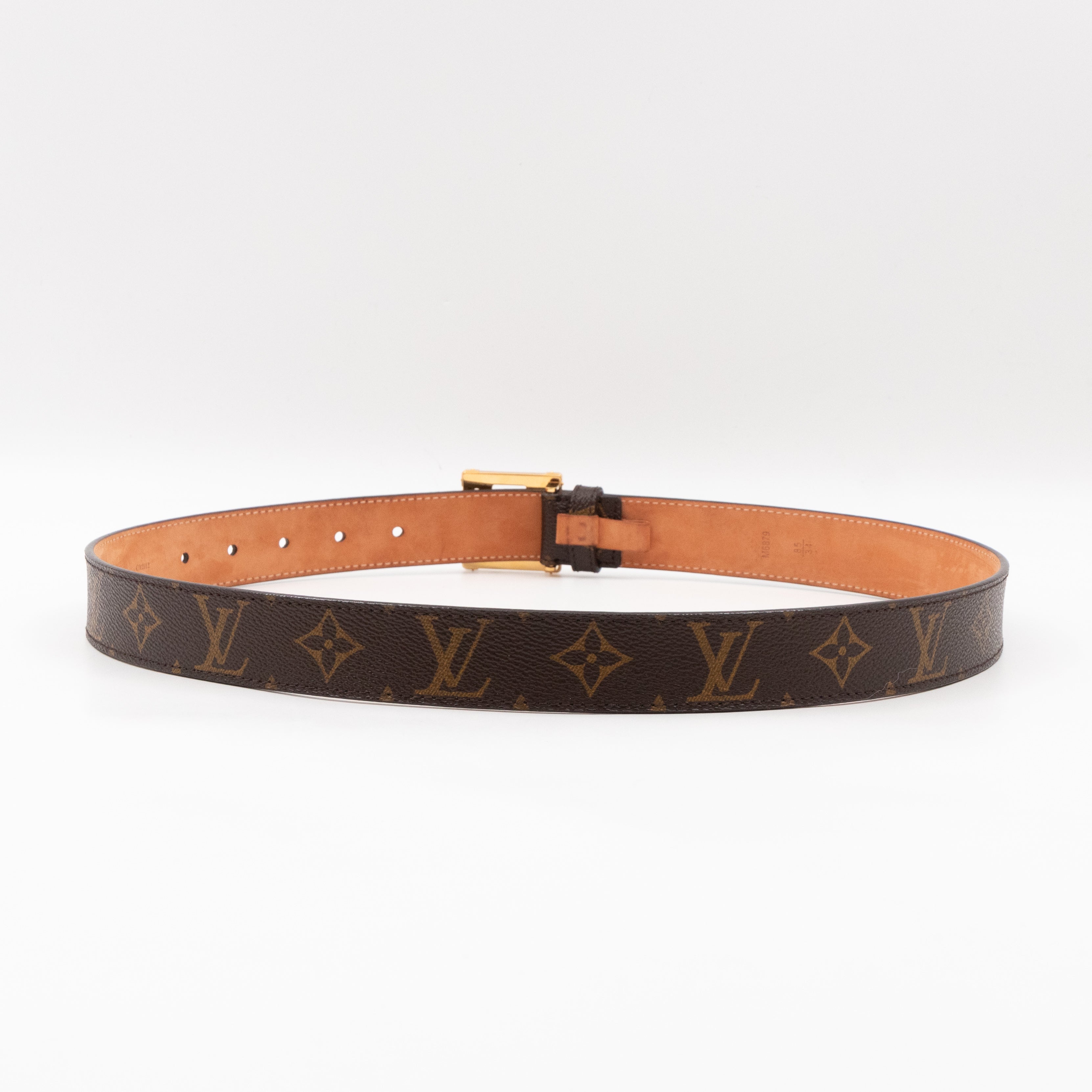 LV Frame Belt Monogram 85/34