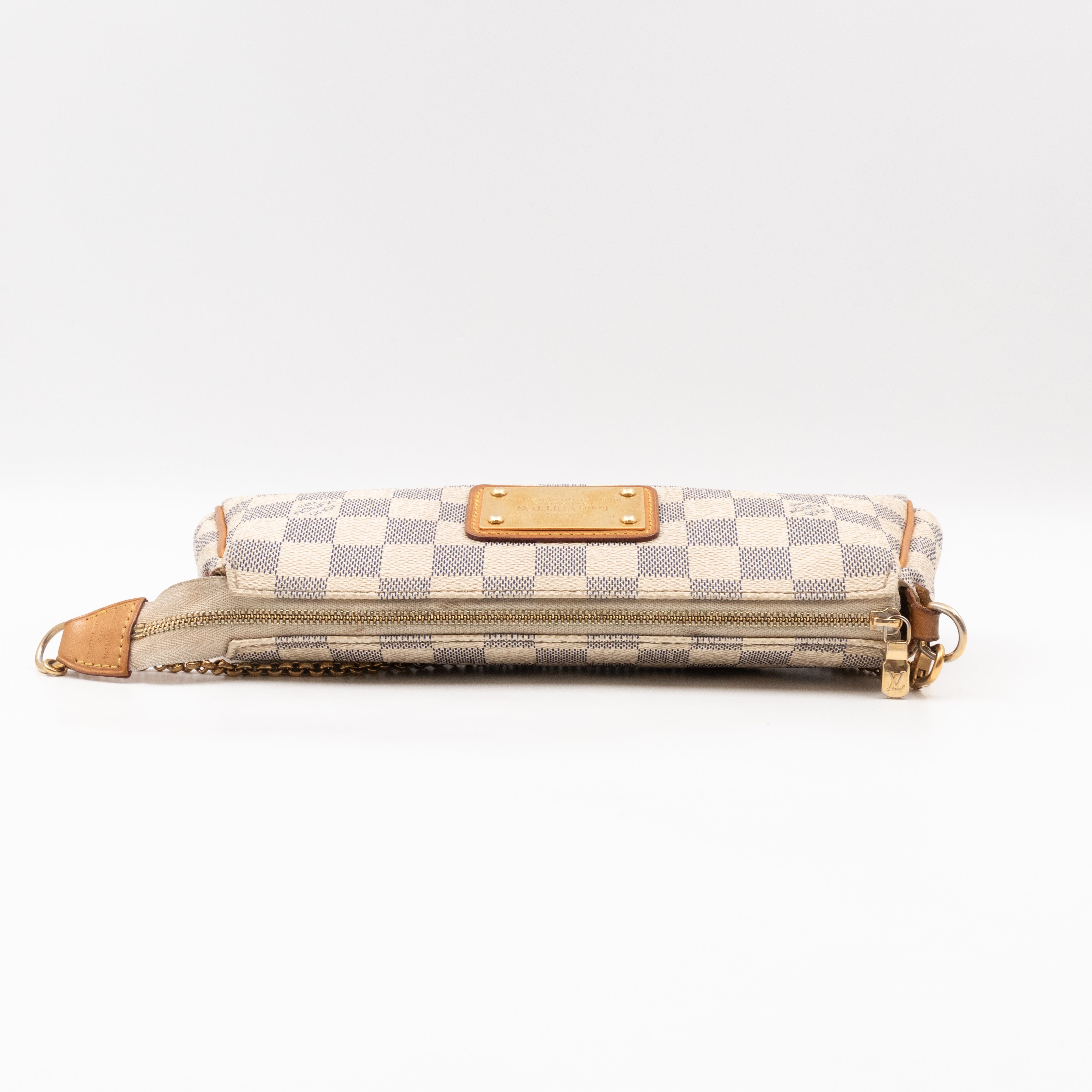Eva Damier Azur (No Shoulder Strap)