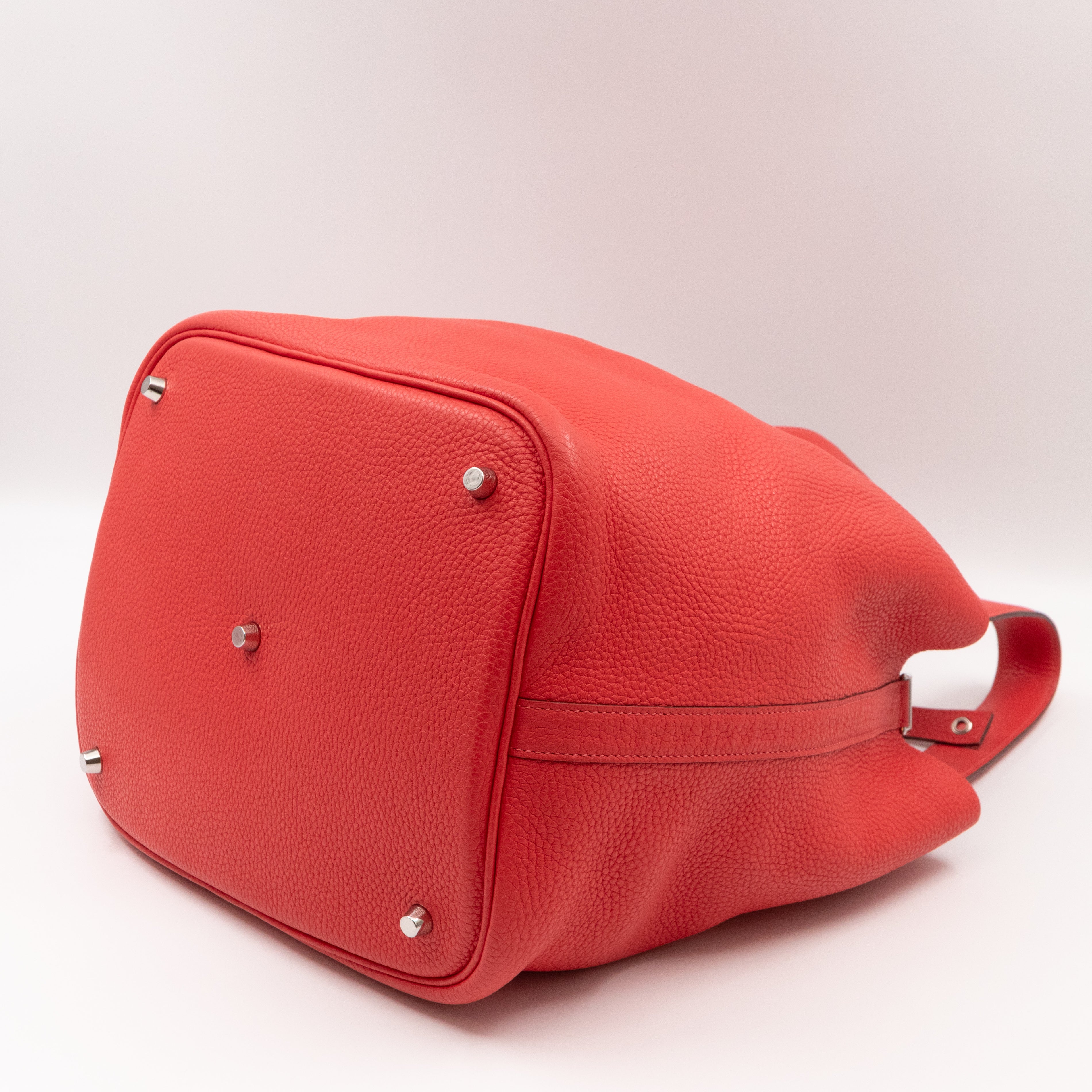 Picotin Lock 26 GM Rose Jaipur Taurillon Clemence