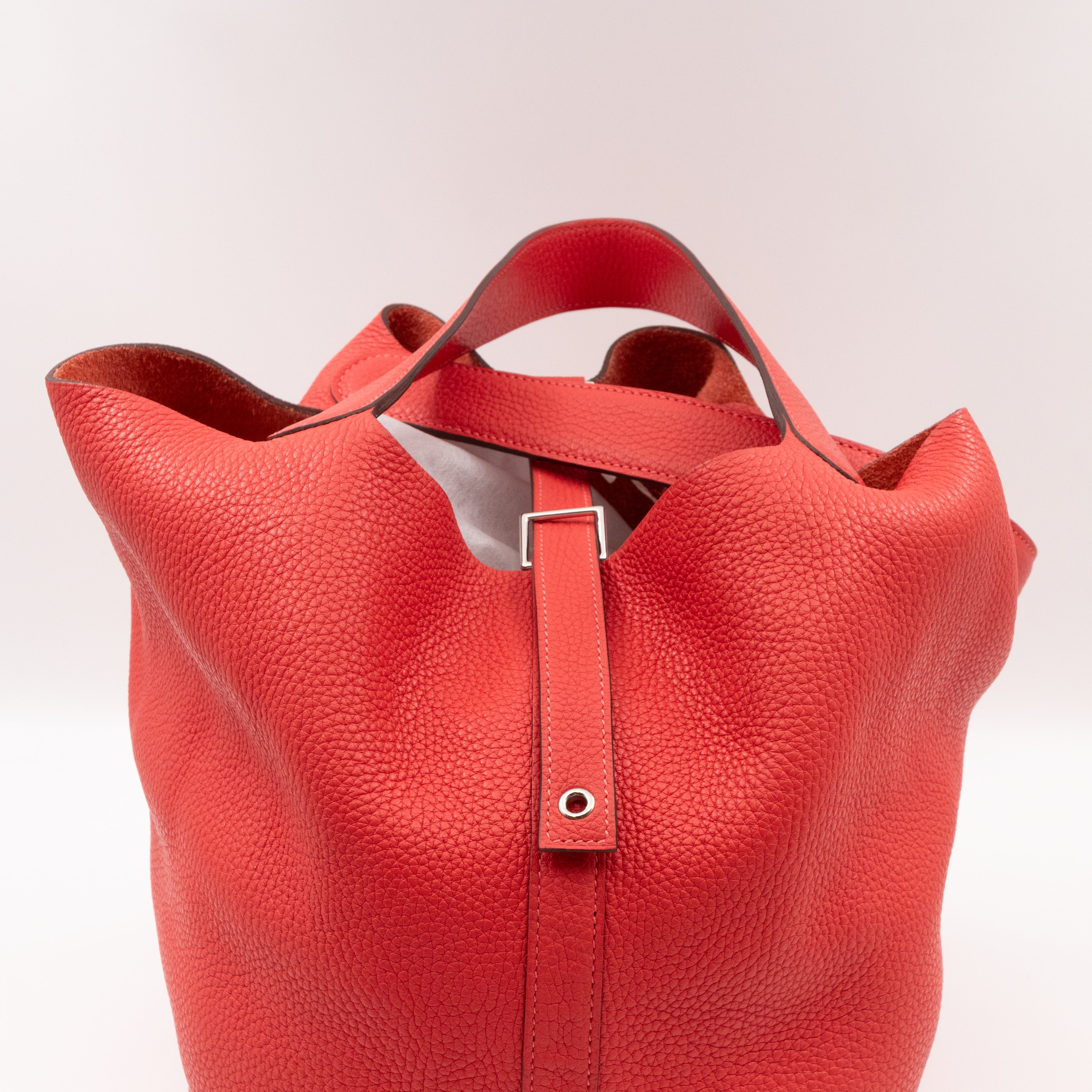 Picotin Lock 26 GM Rose Jaipur Taurillon Clemence