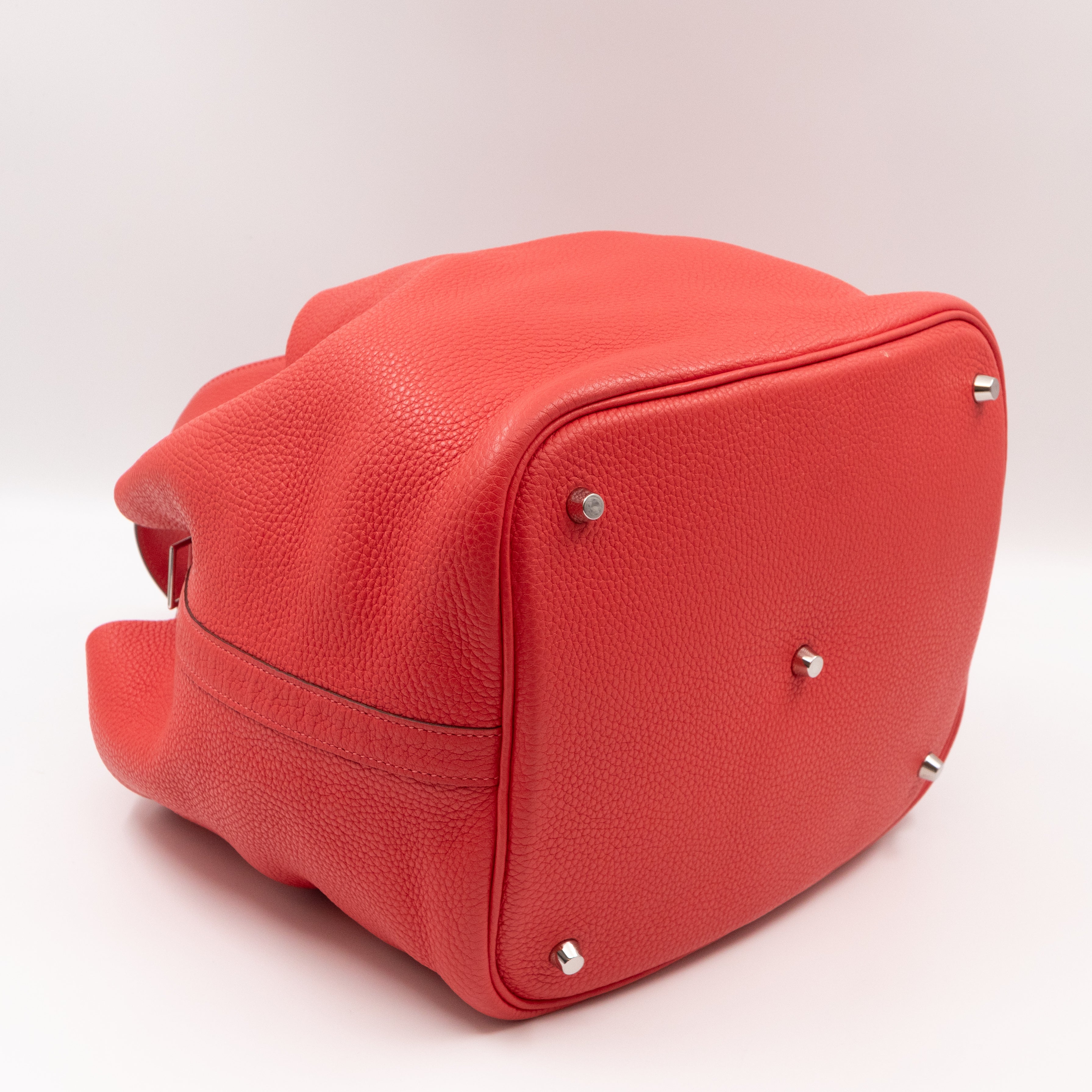 Picotin Lock 26 GM Rose Jaipur Taurillon Clemence