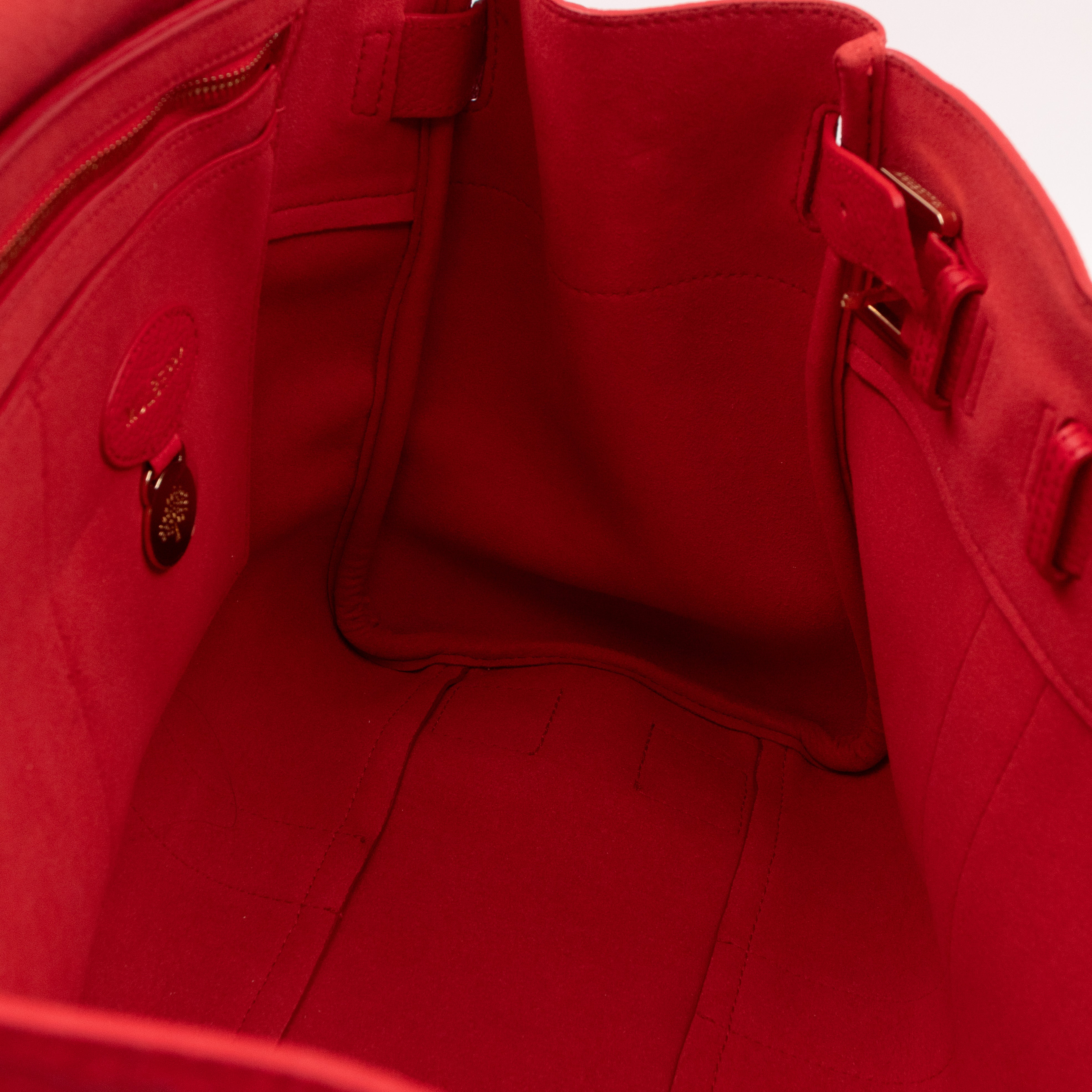 Bayswater Red Leather