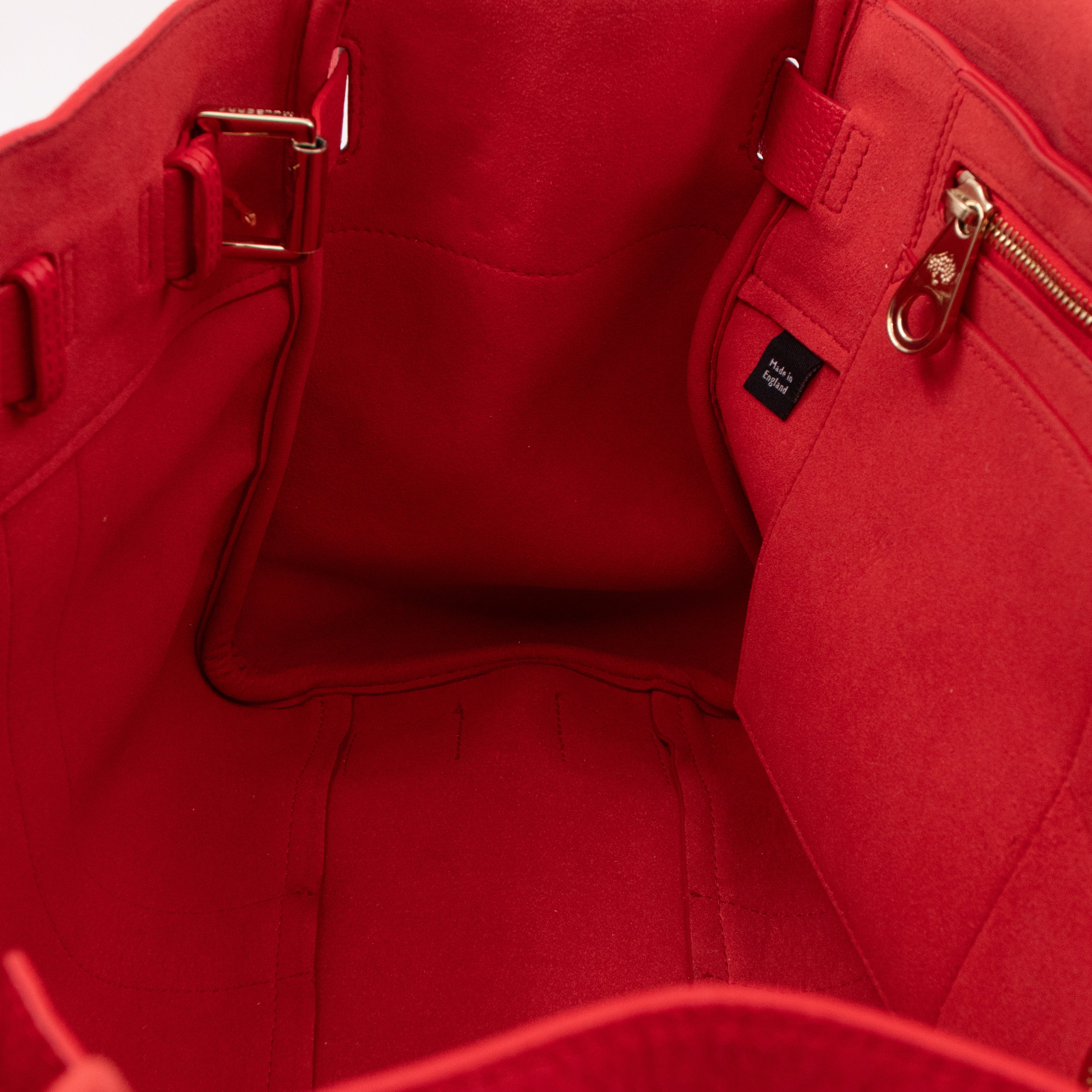 Bayswater Red Leather