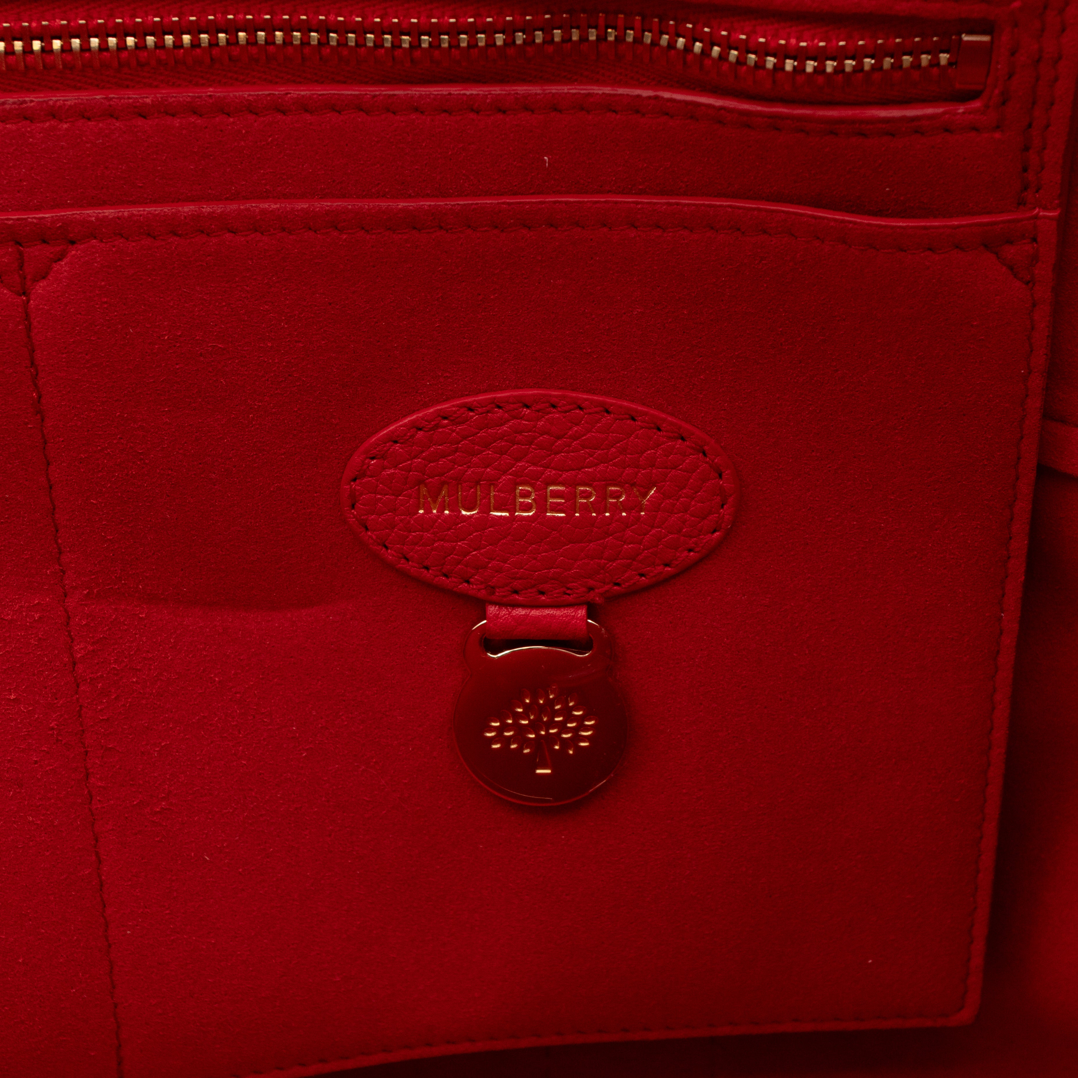 Bayswater Red Leather