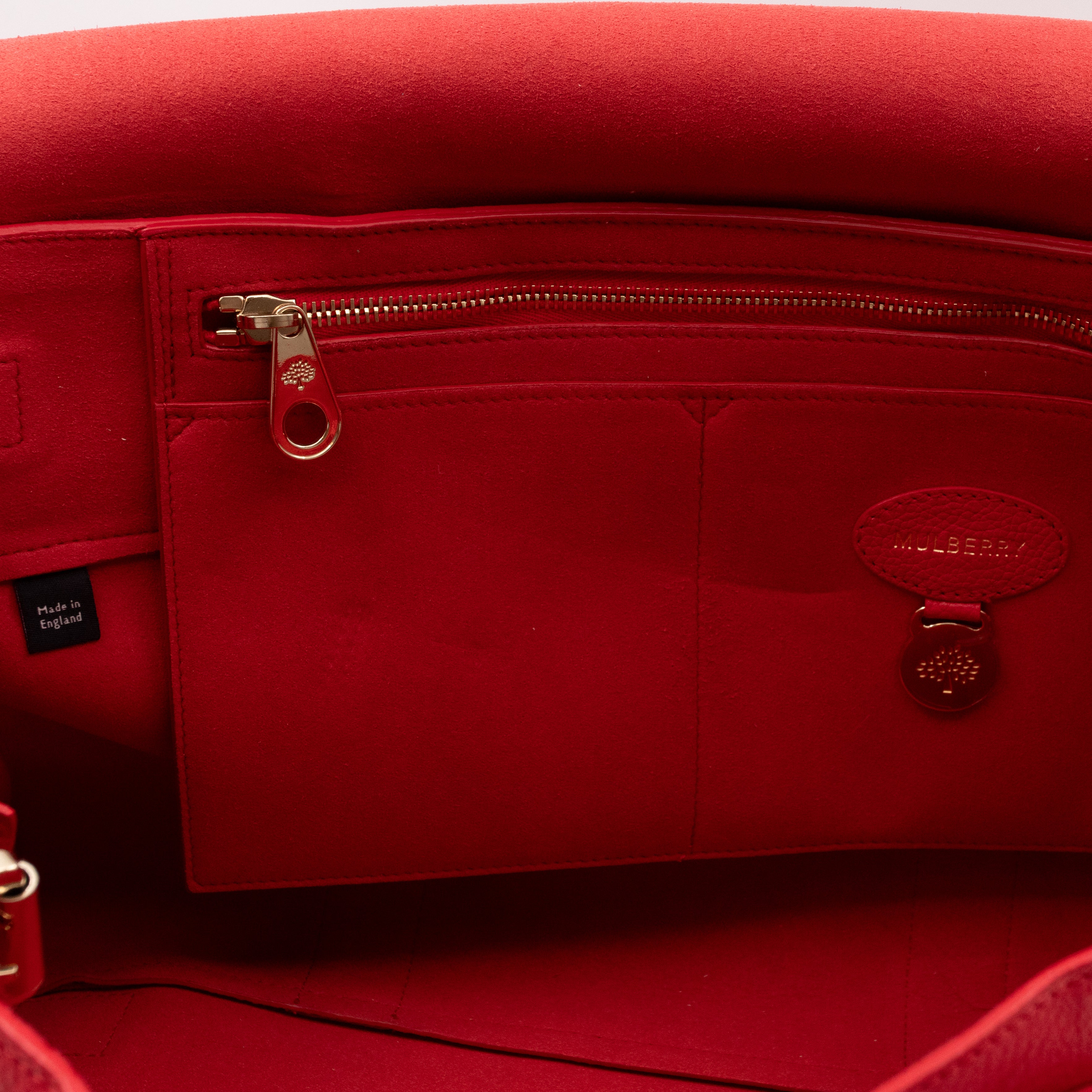 Bayswater Red Leather