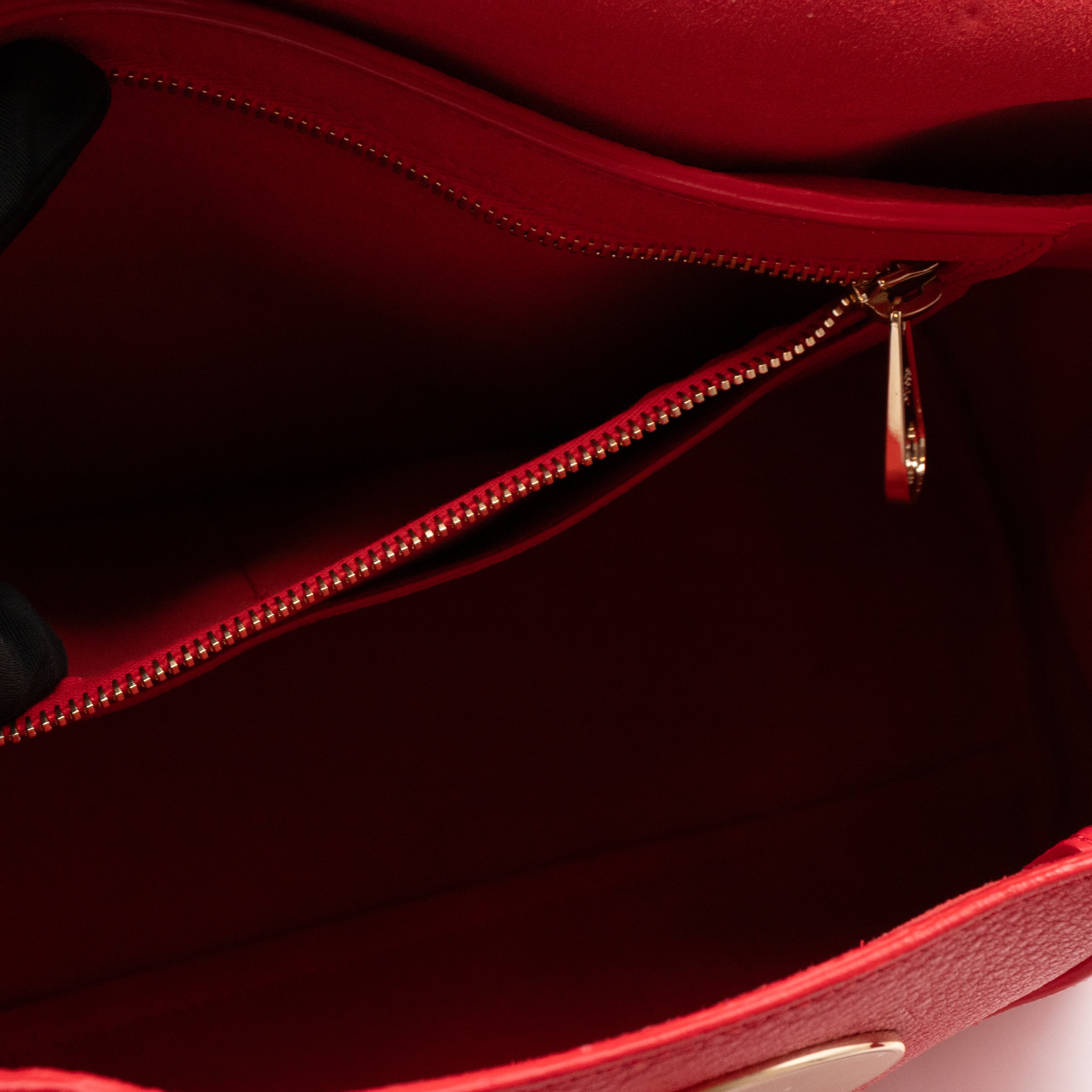 Bayswater Red Leather