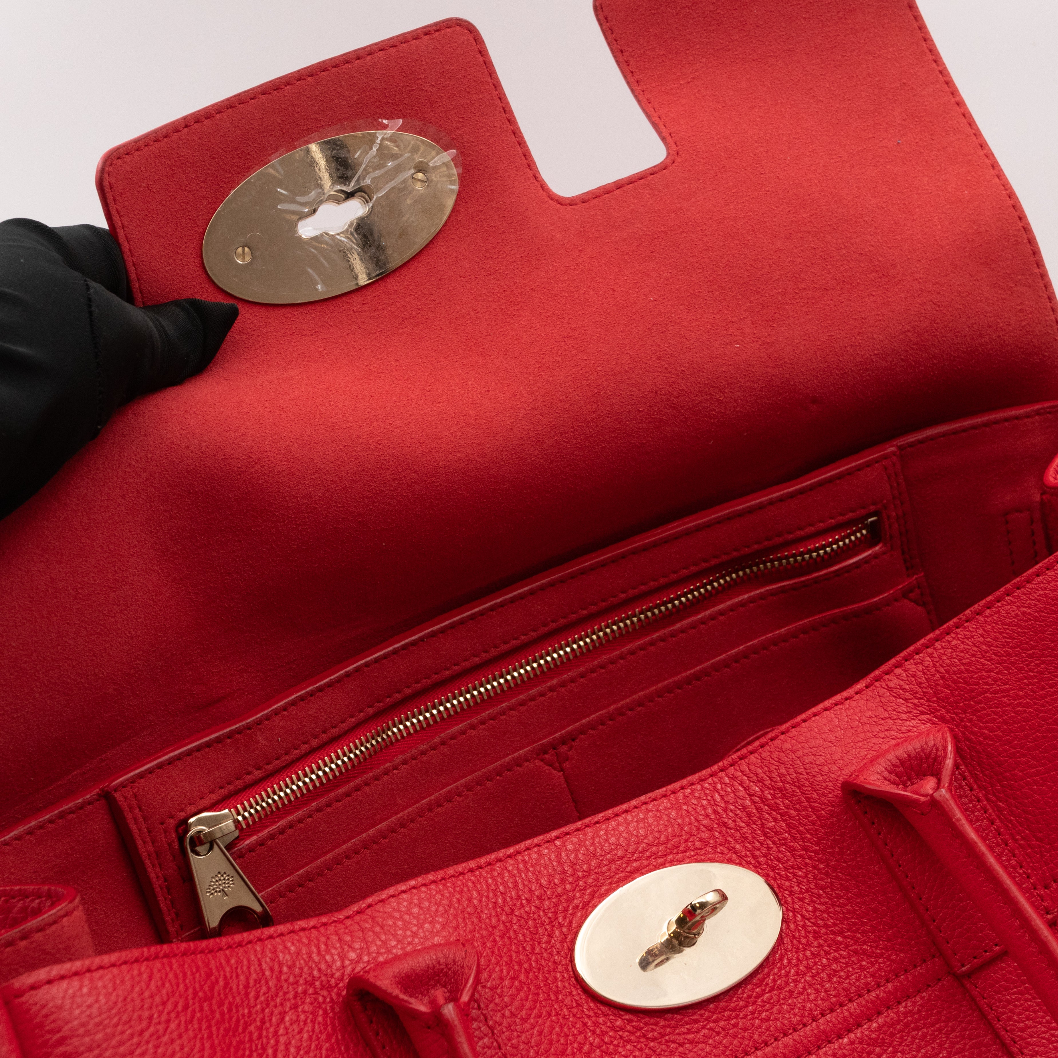 Bayswater Red Leather