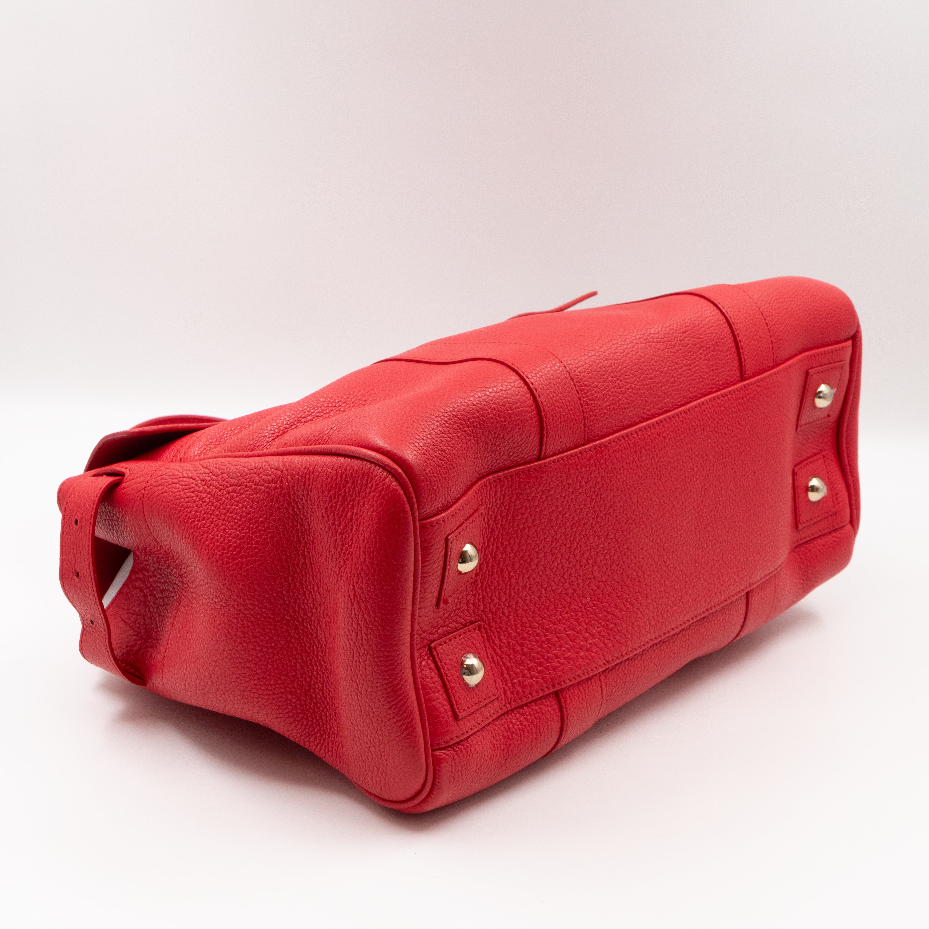 Bayswater Red Leather