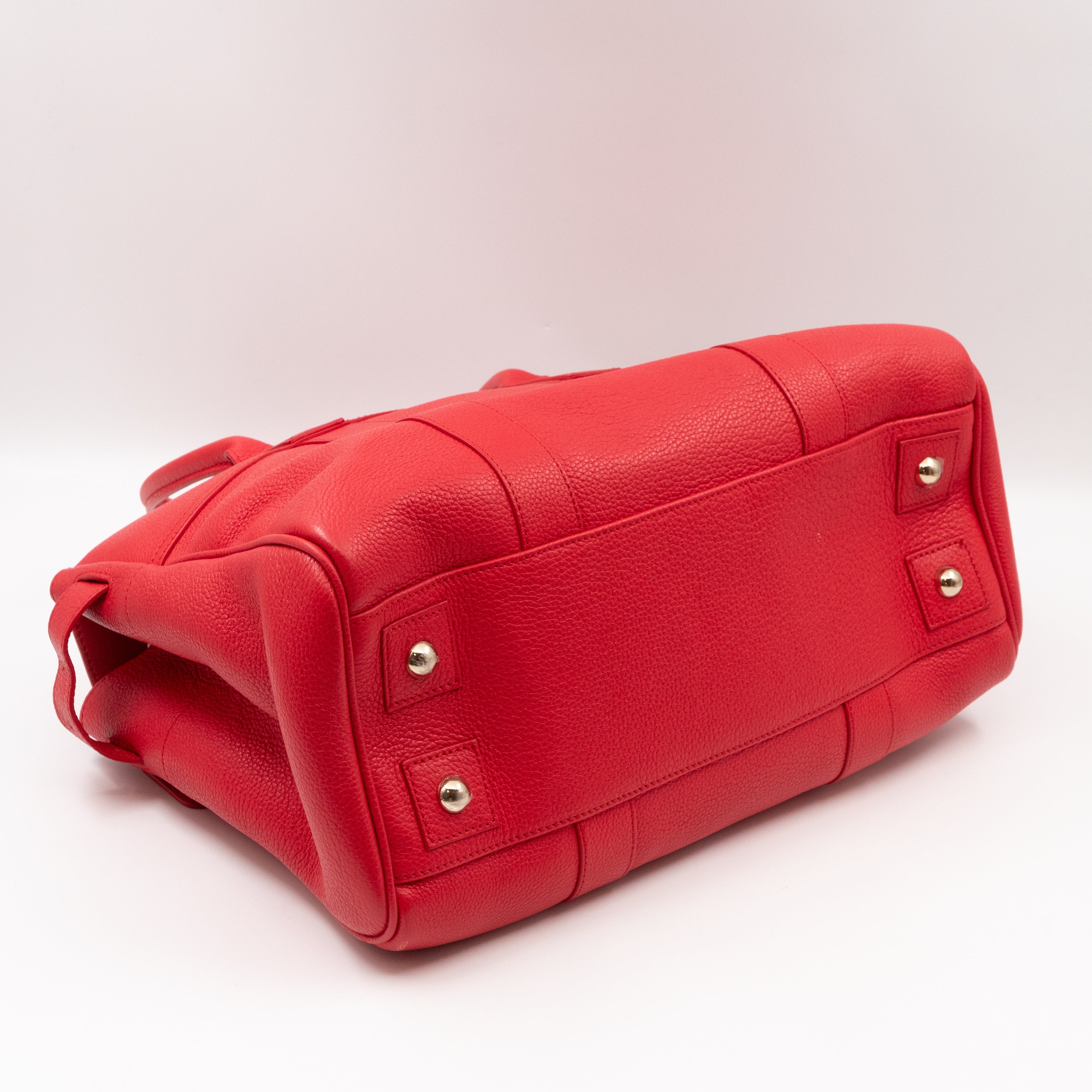 Bayswater Red Leather
