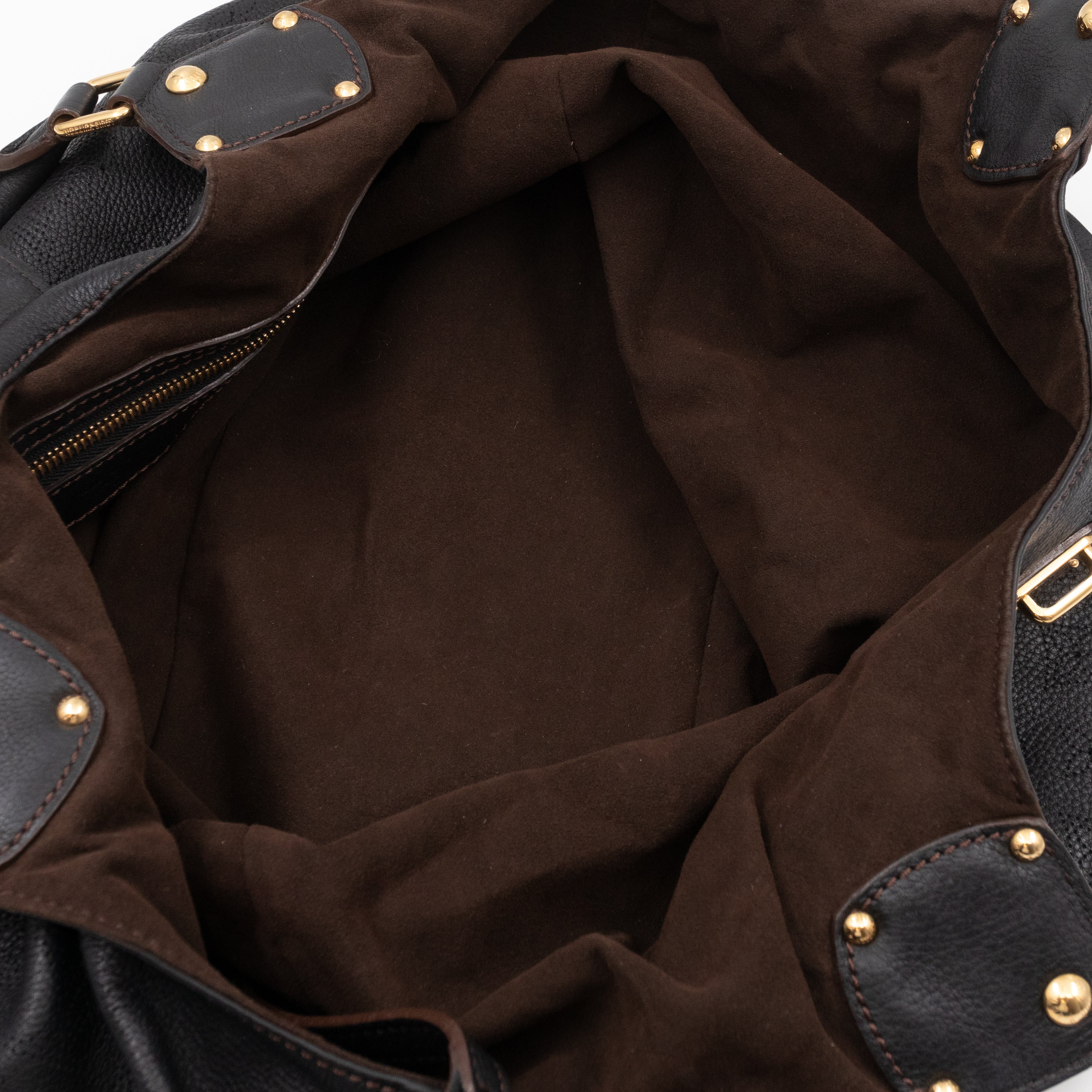 Mahina L Black Leather