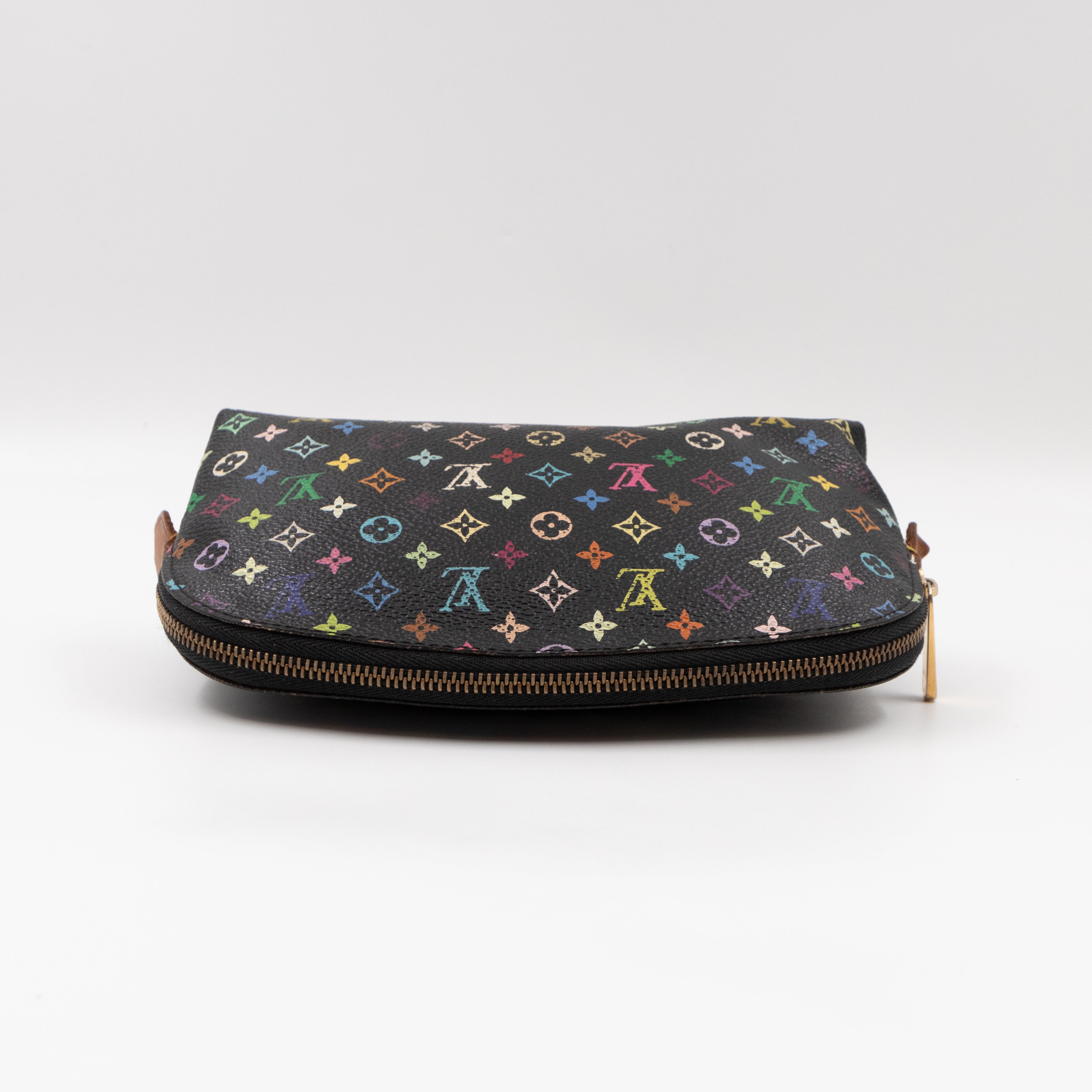 Cosmetic Pouch PM Multicolore Black