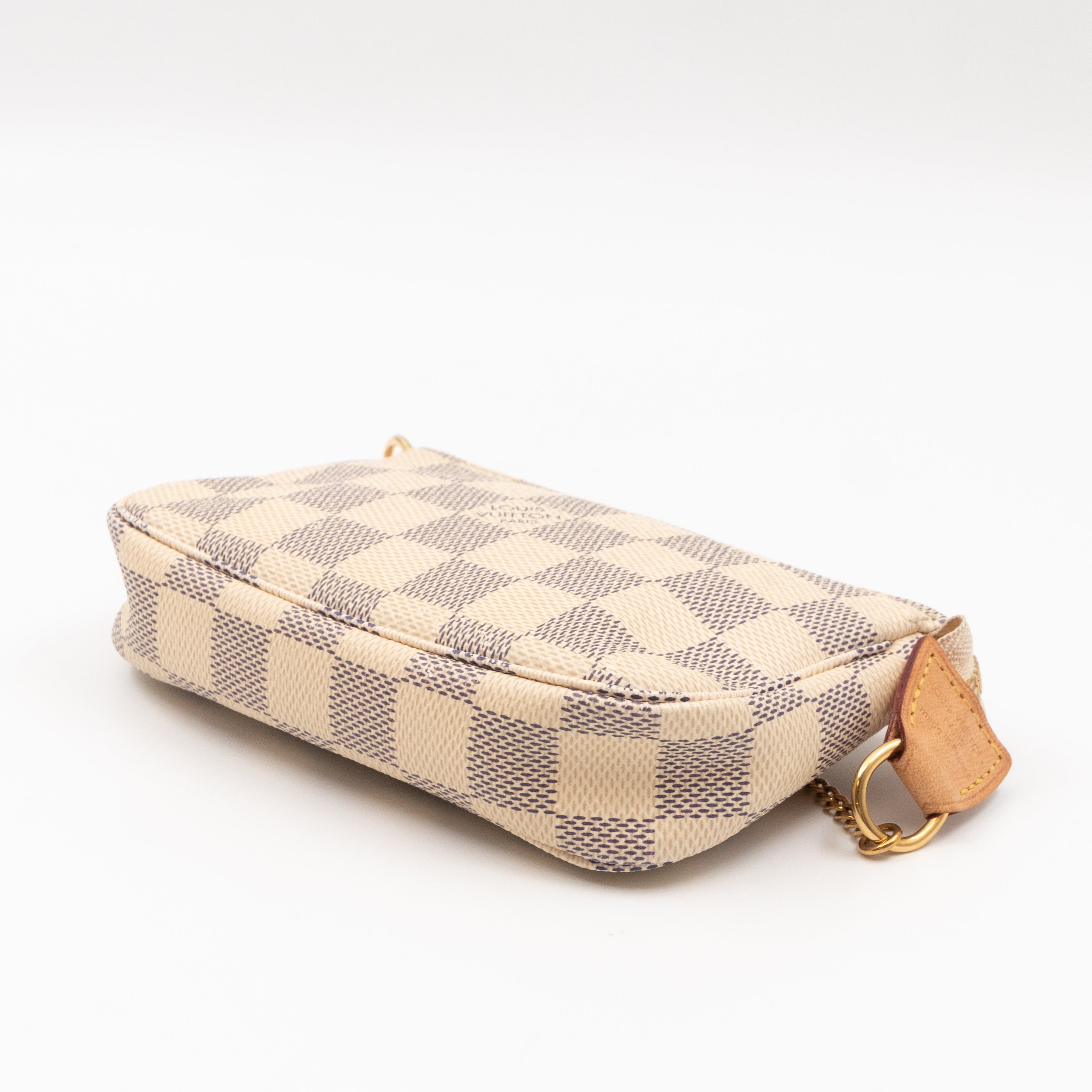 Mini Pochette Accessoires Damier Azur