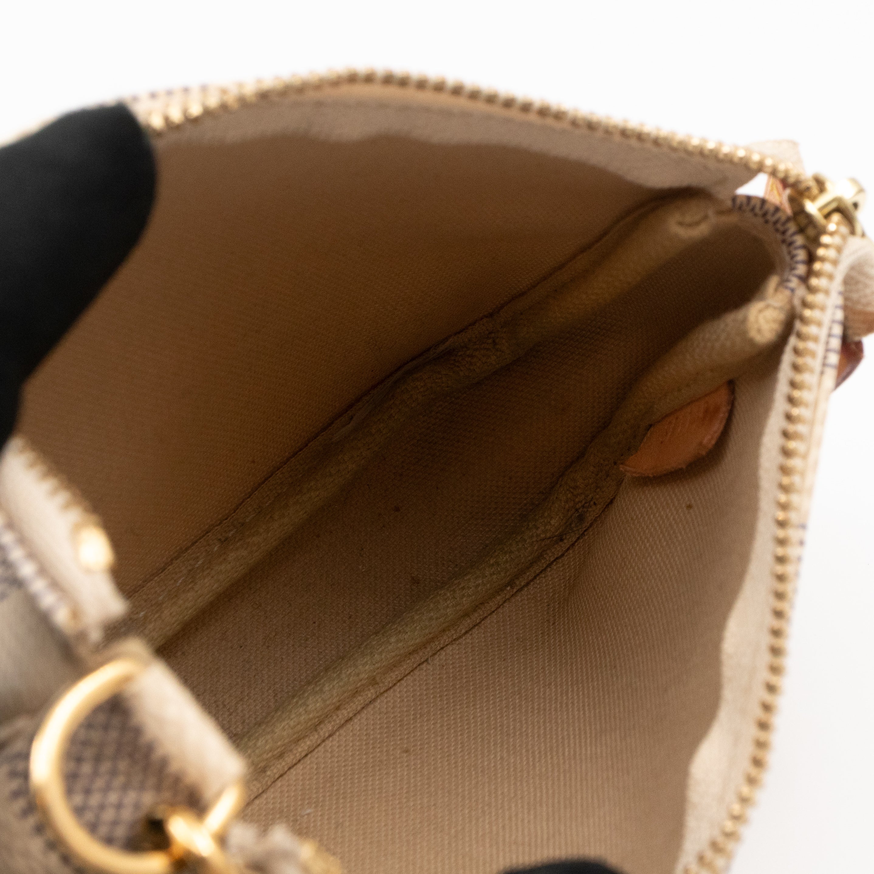 Mini Pochette Accessoires Damier Azur
