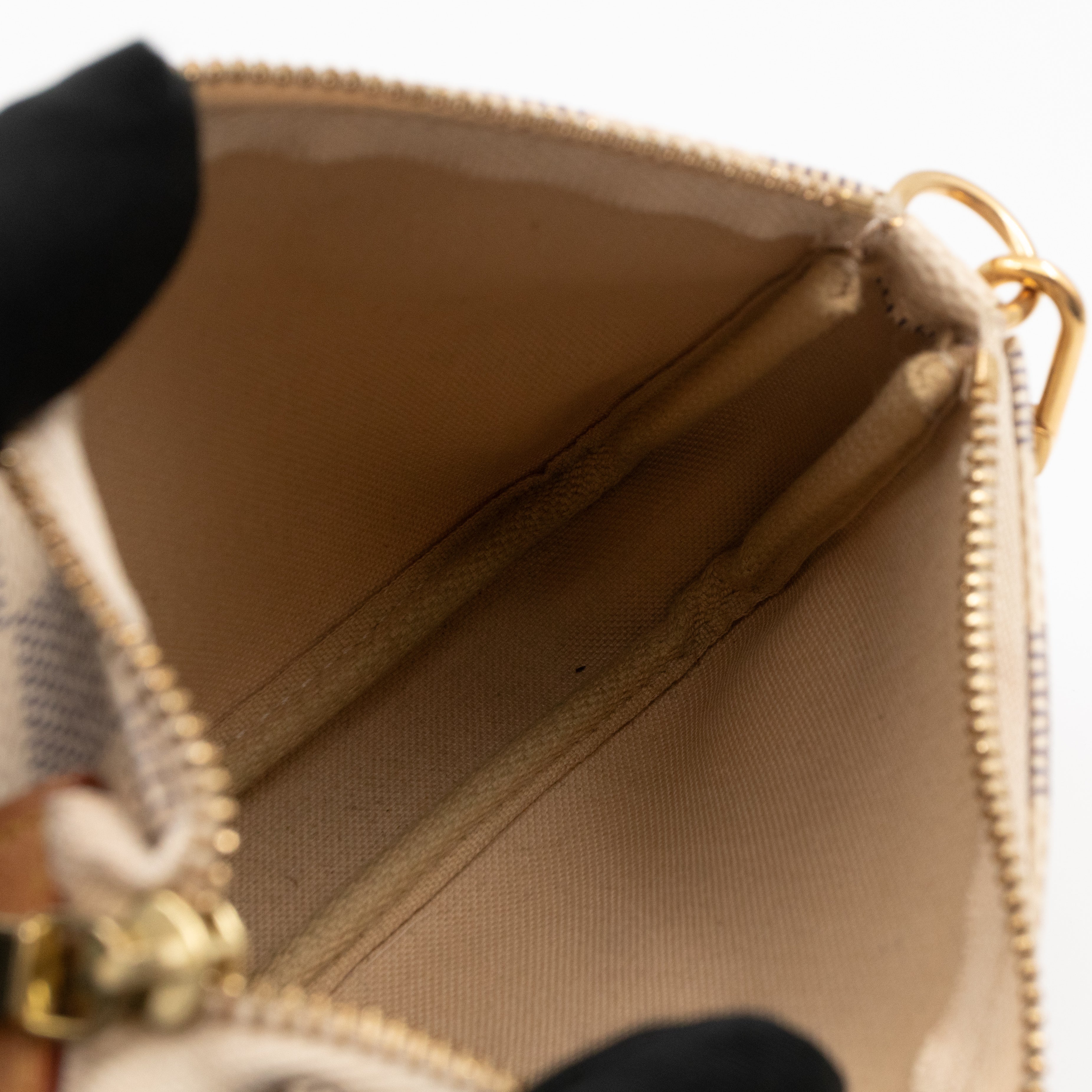Mini Pochette Accessoires Damier Azur