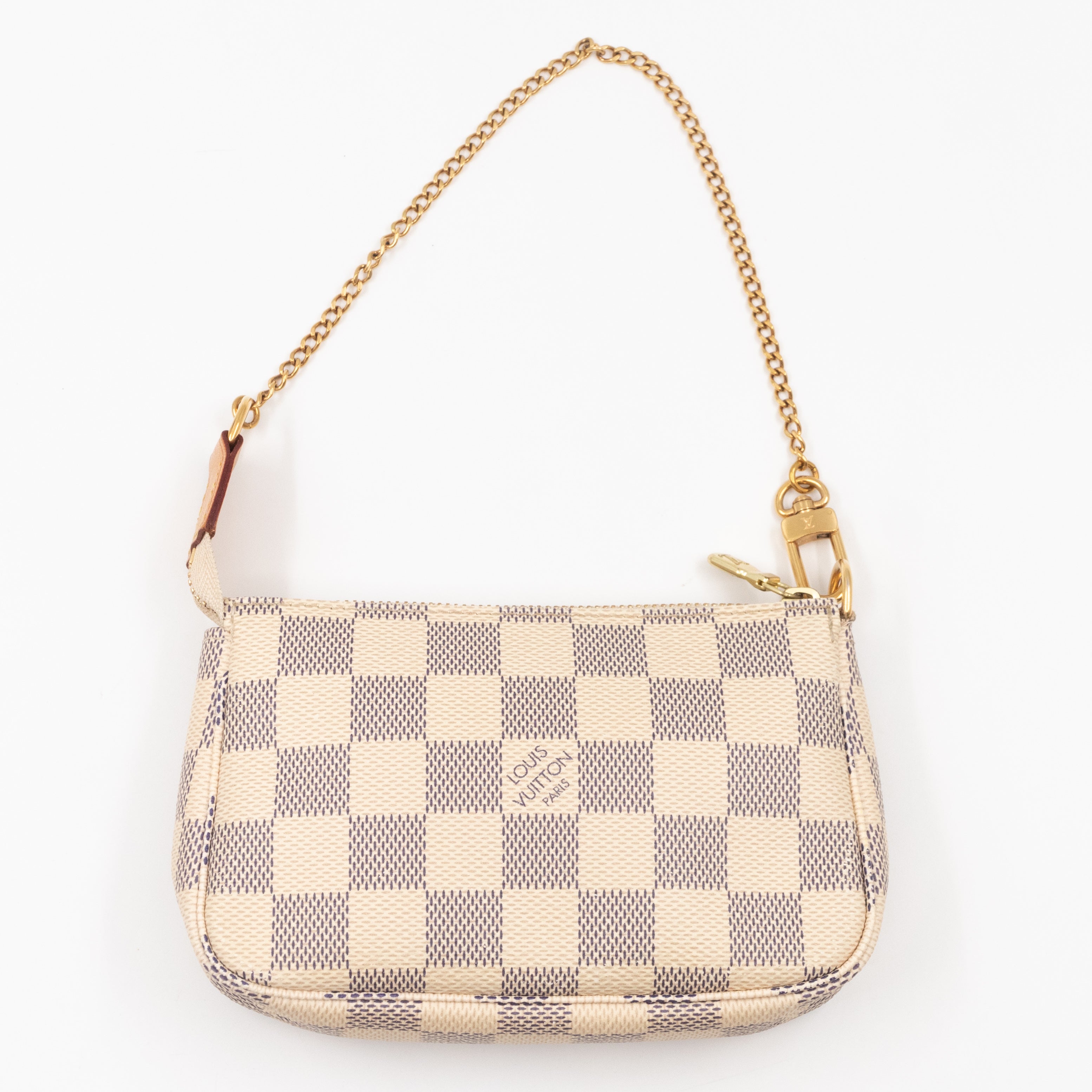 Mini Pochette Accessoires Damier Azur