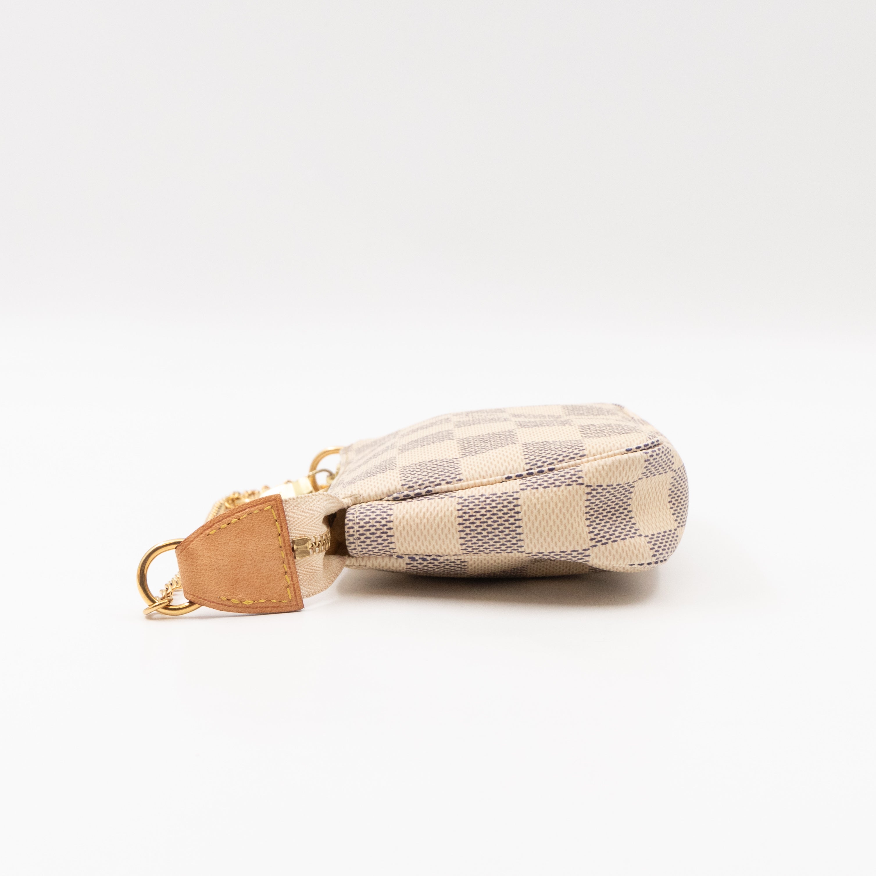 Mini Pochette Accessoires Damier Azur