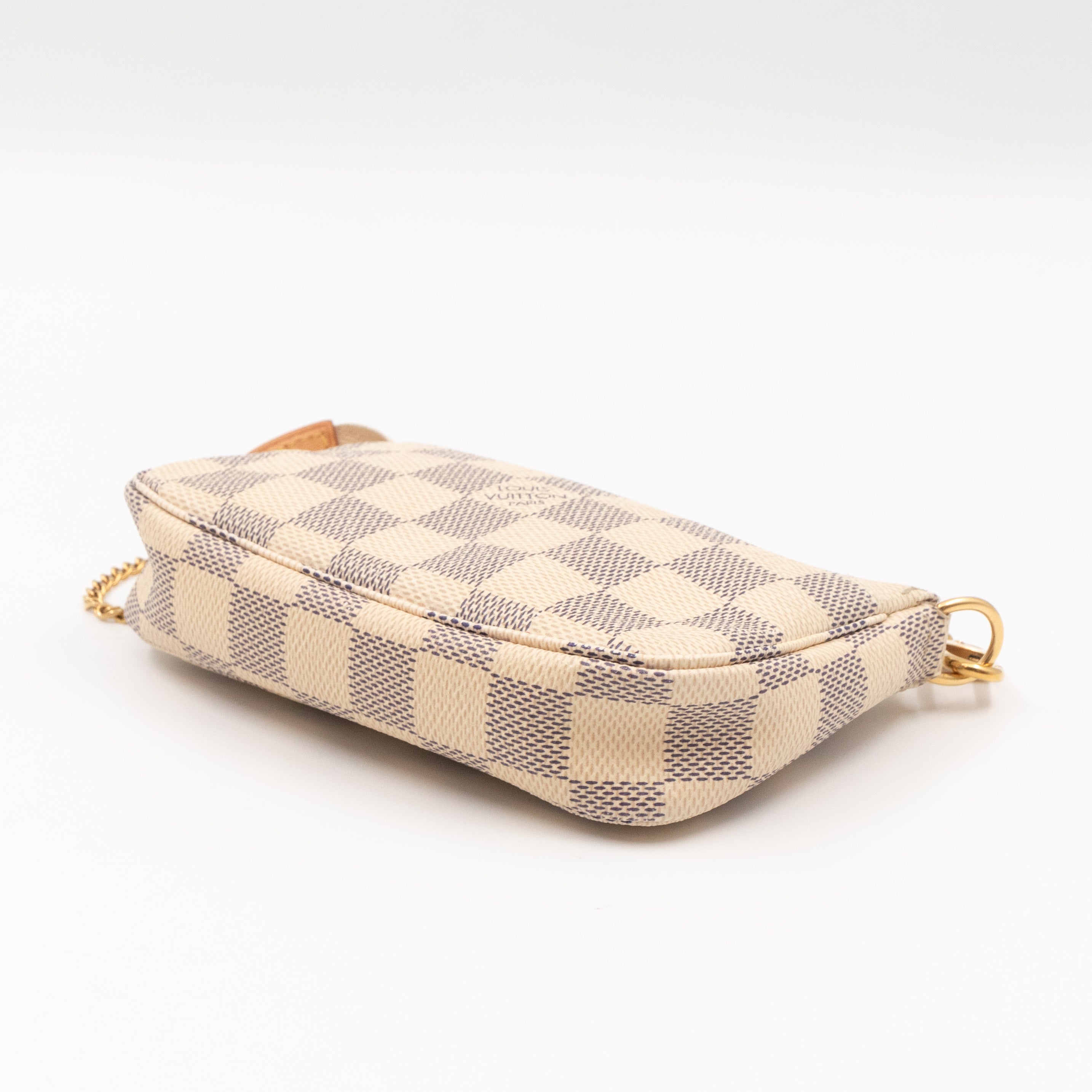 Mini Pochette Accessoires Damier Azur