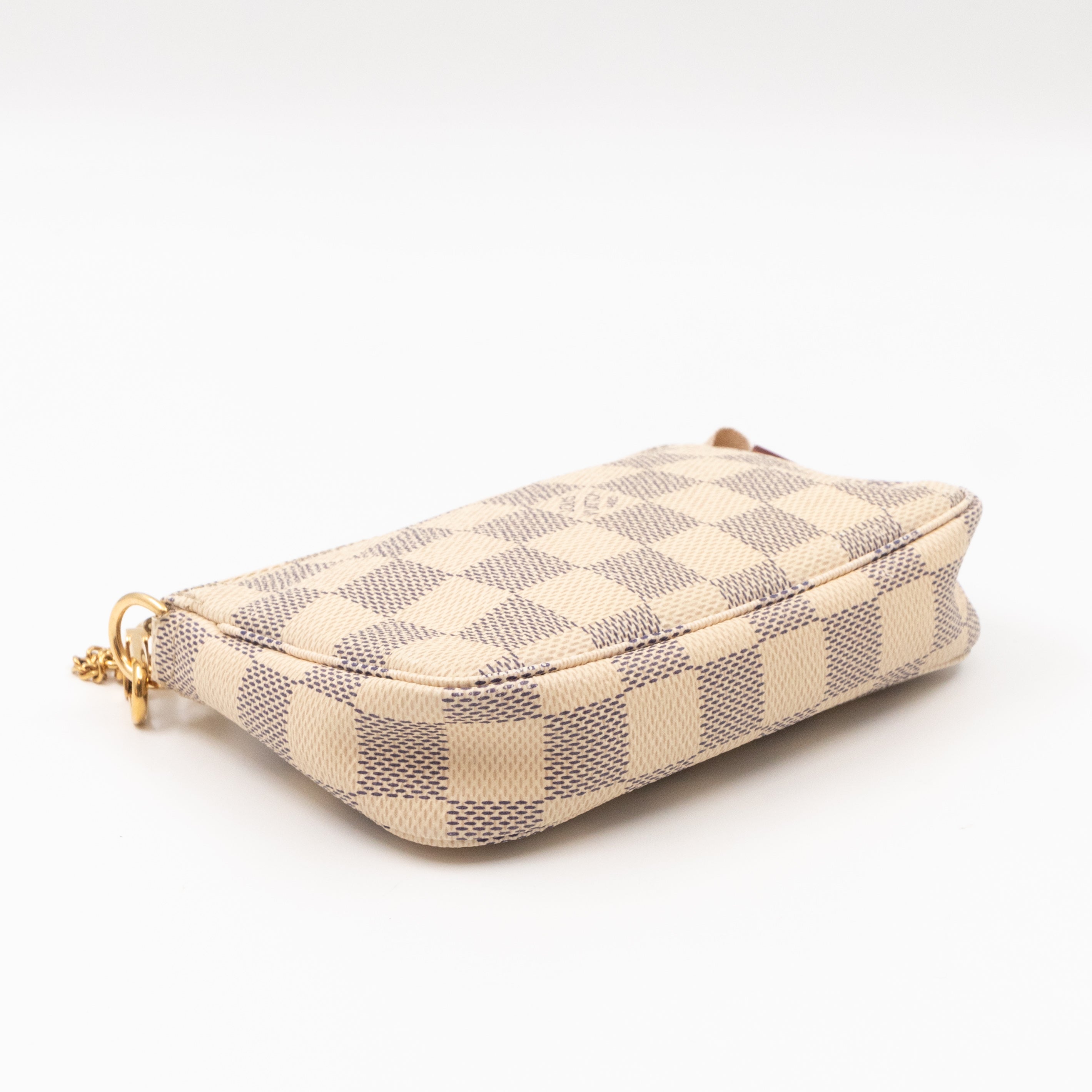Mini Pochette Accessoires Damier Azur