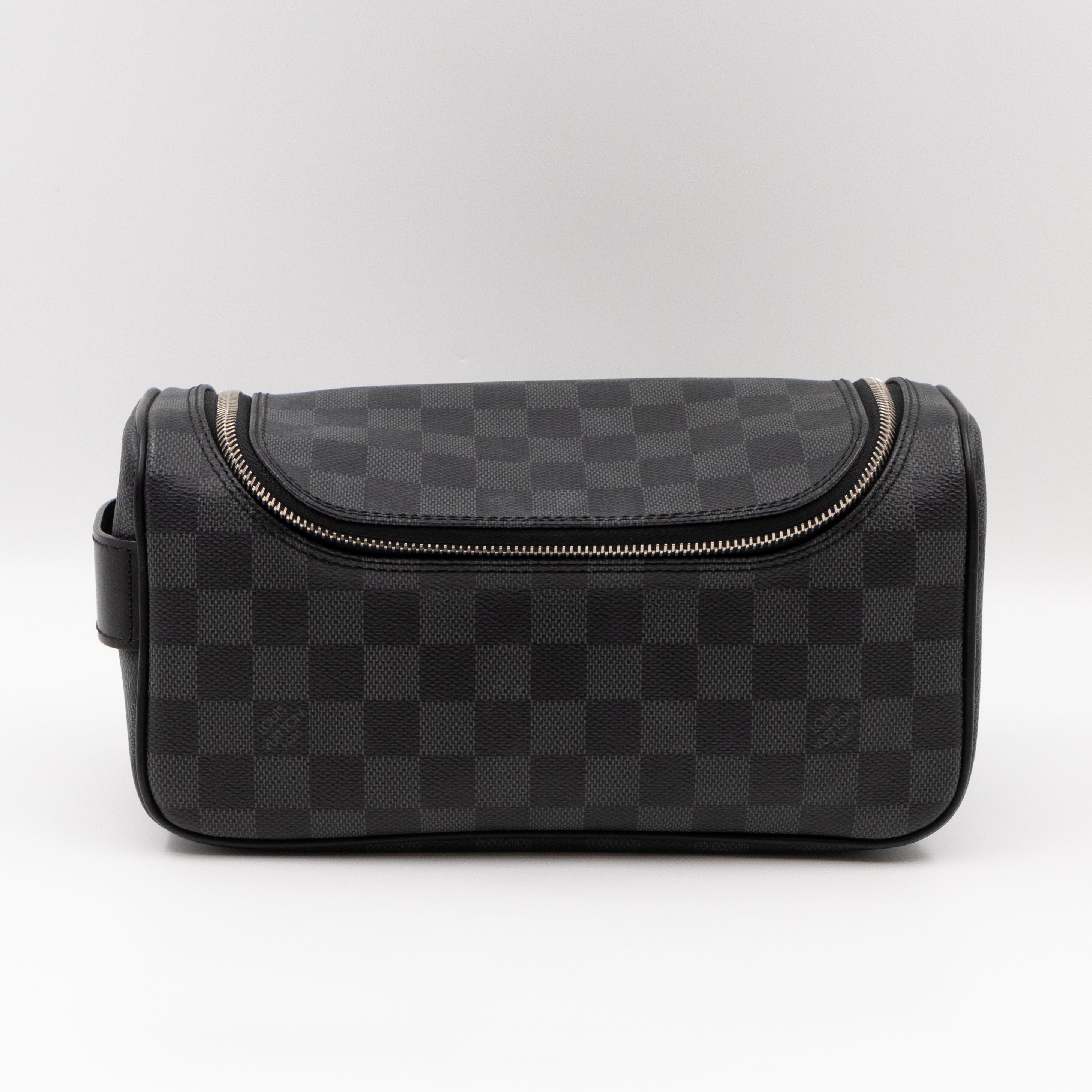 Toiletry Pouch Damier Graphite