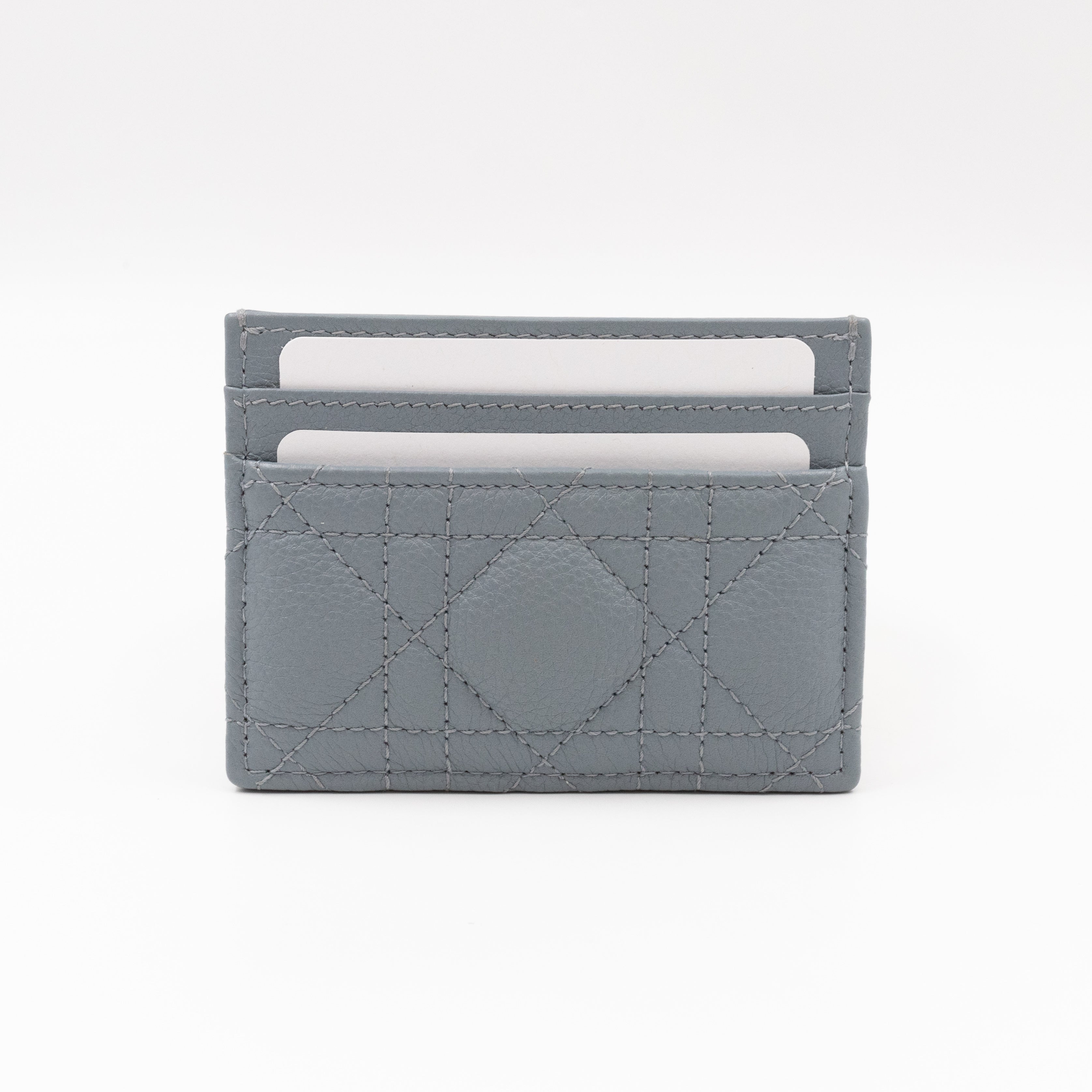 Caro Freesia Card Holder Cloud Blue Leather