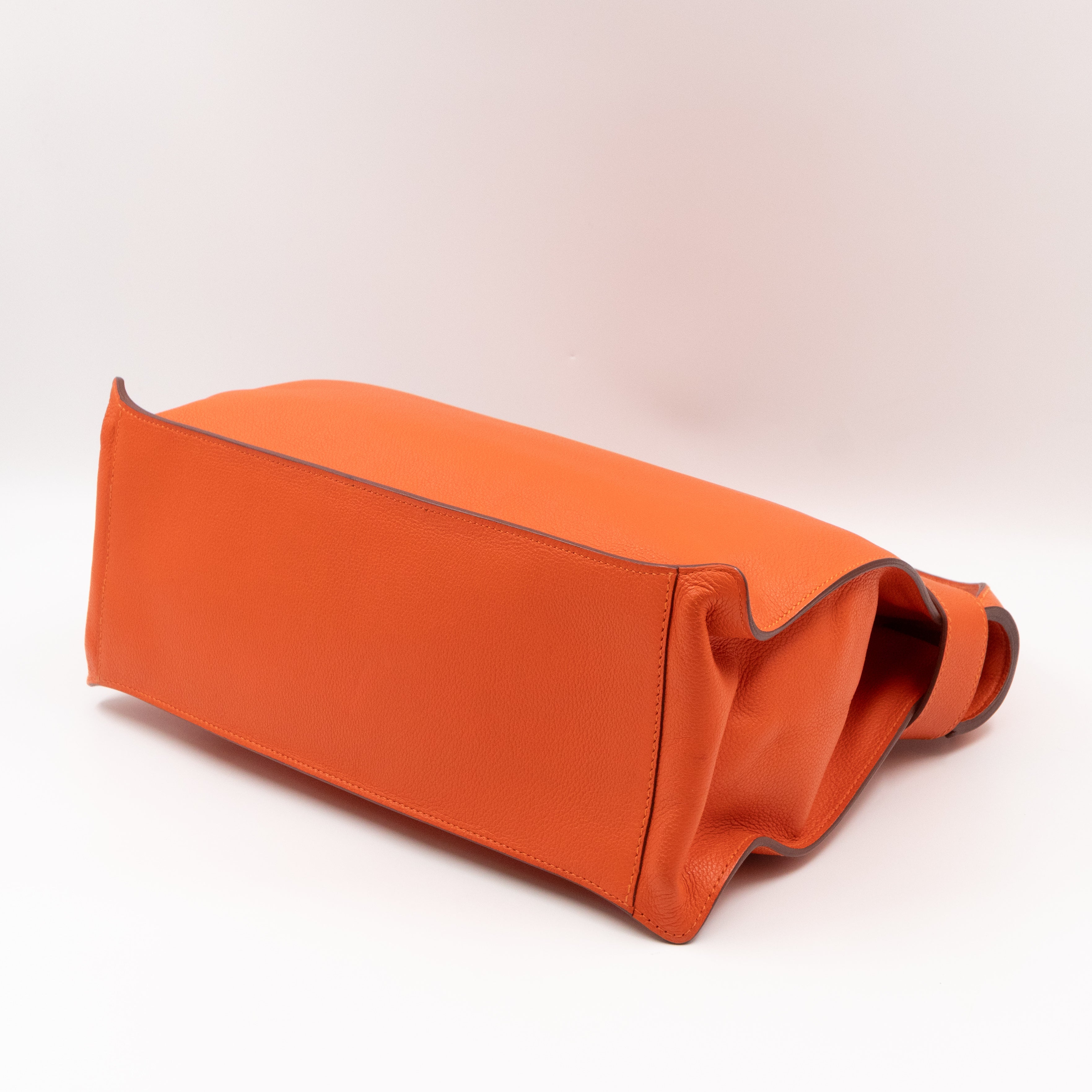 Etribelt Bag Orange Evergrain Calfskin Leather