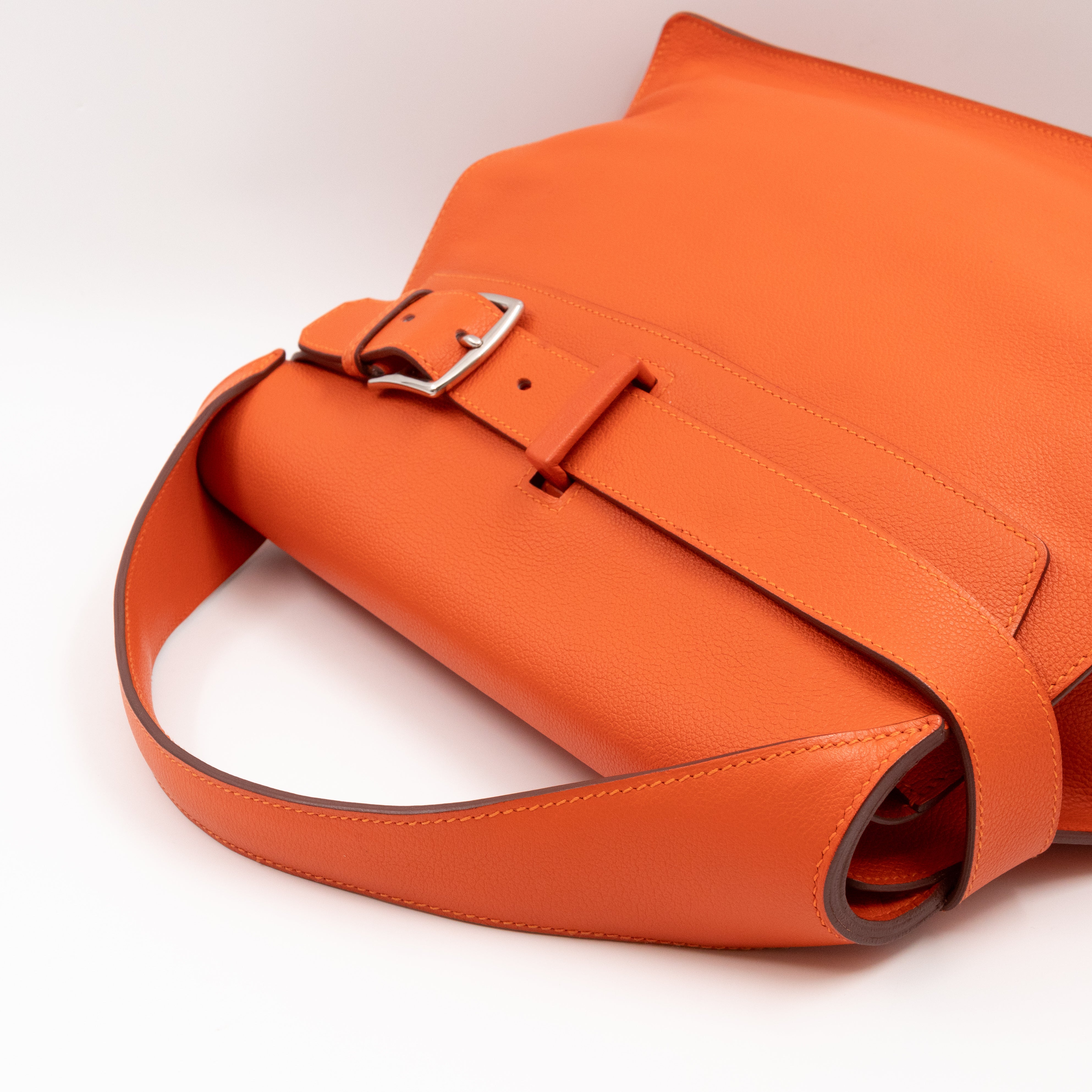 Etribelt Bag Orange Evergrain Calfskin Leather