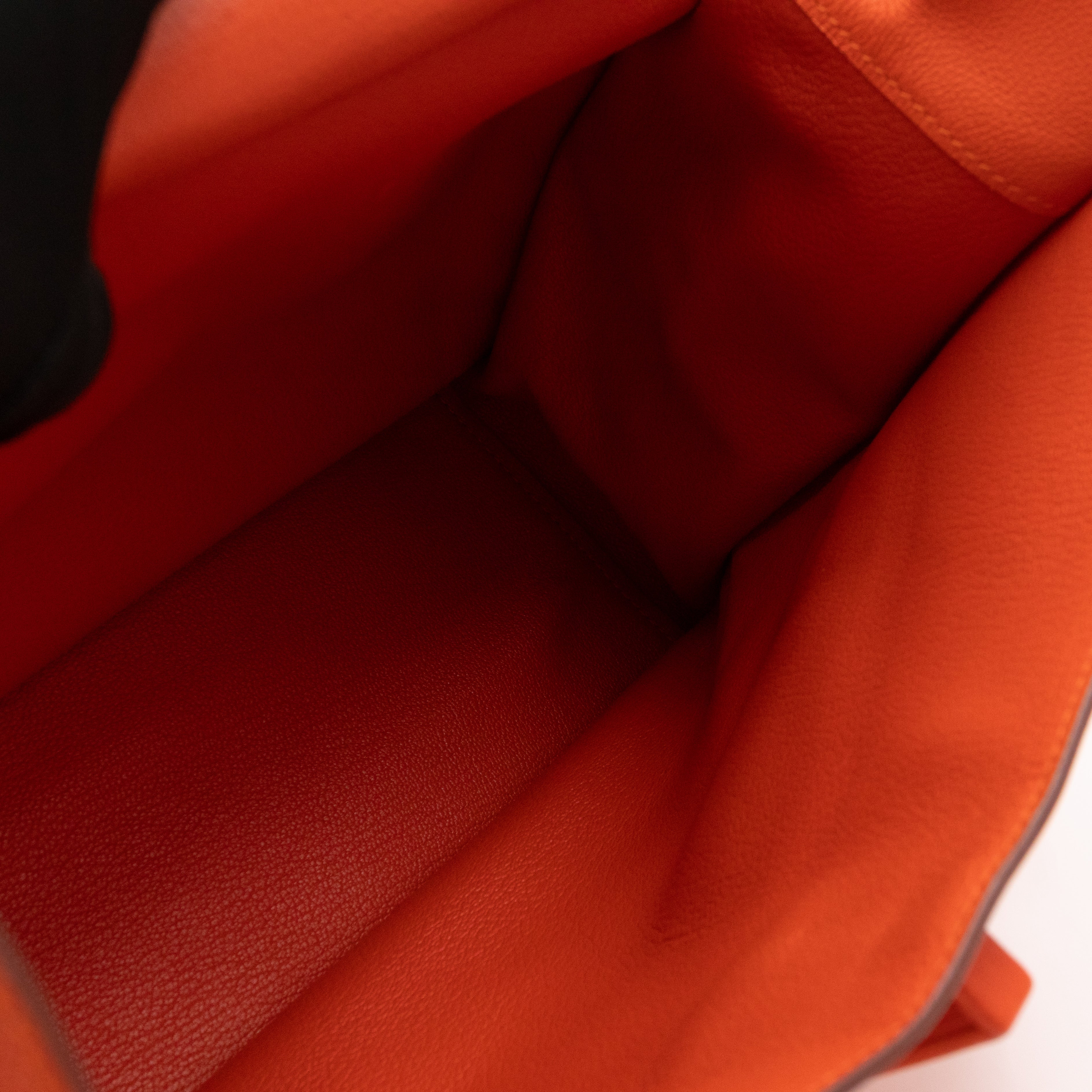 Etribelt Bag Orange Evergrain Calfskin Leather