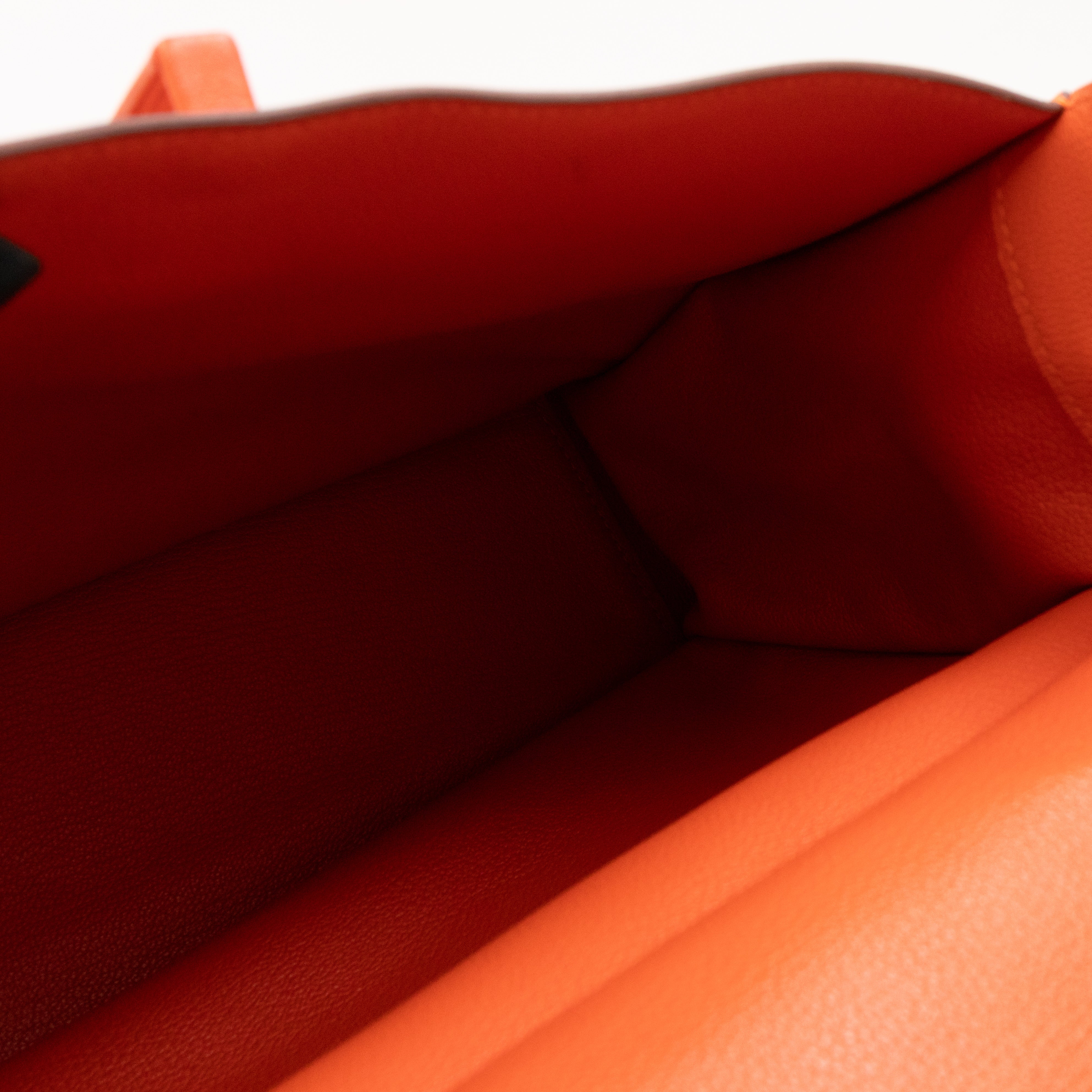 Etribelt Bag Orange Evergrain Calfskin Leather