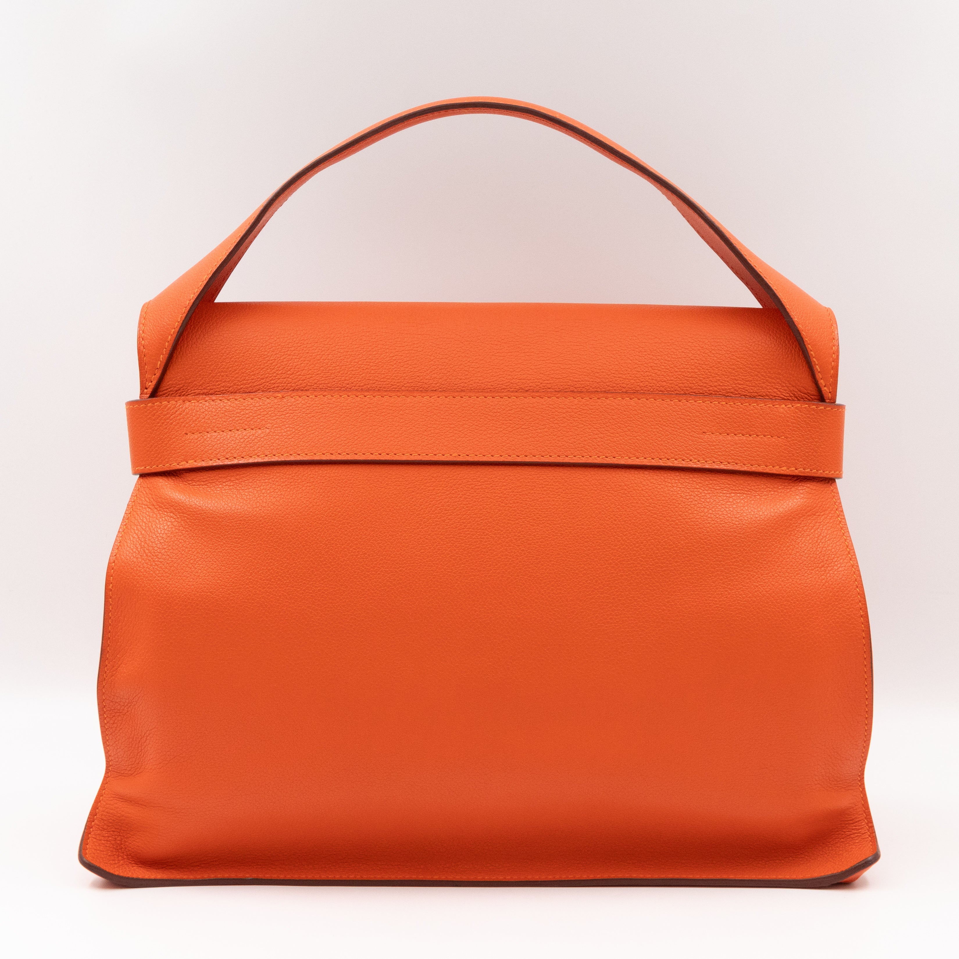 Etribelt Bag Orange Evergrain Calfskin Leather
