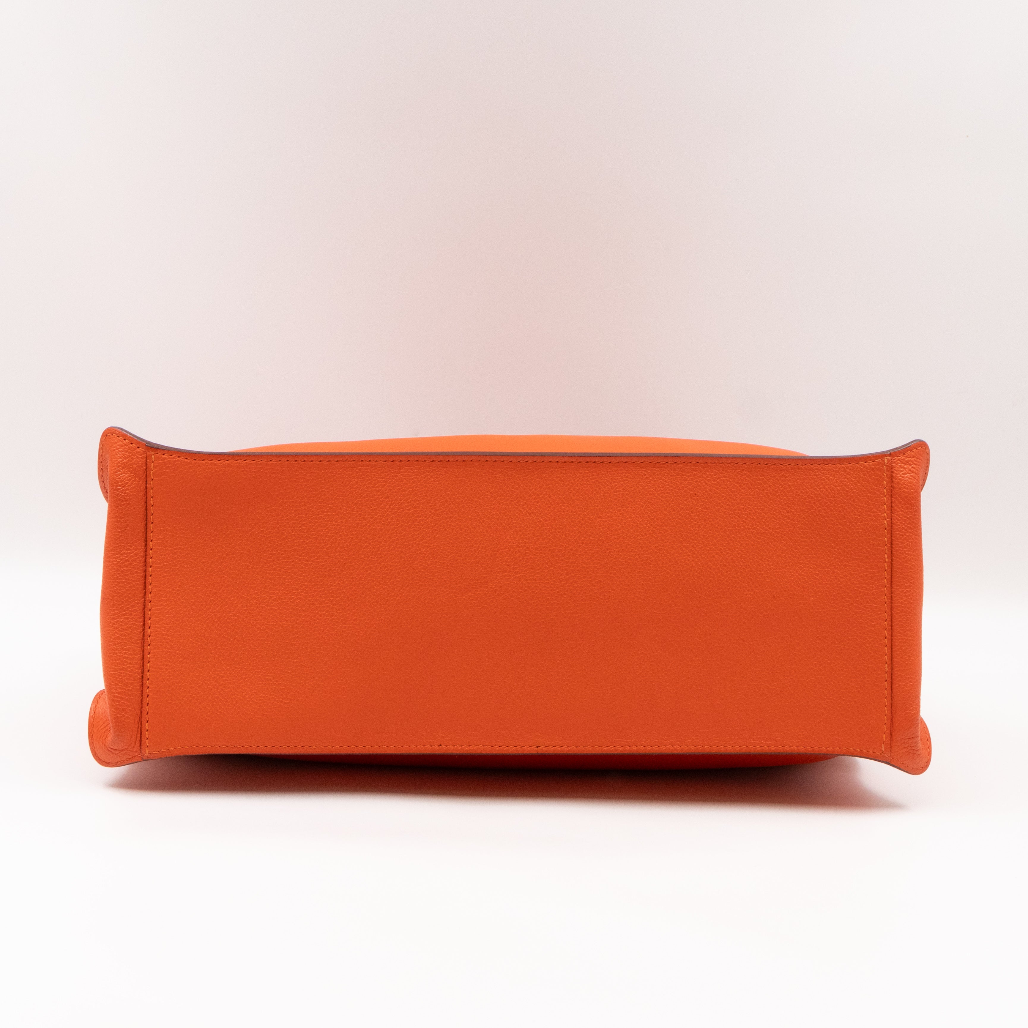 Etribelt Bag Orange Evergrain Calfskin Leather