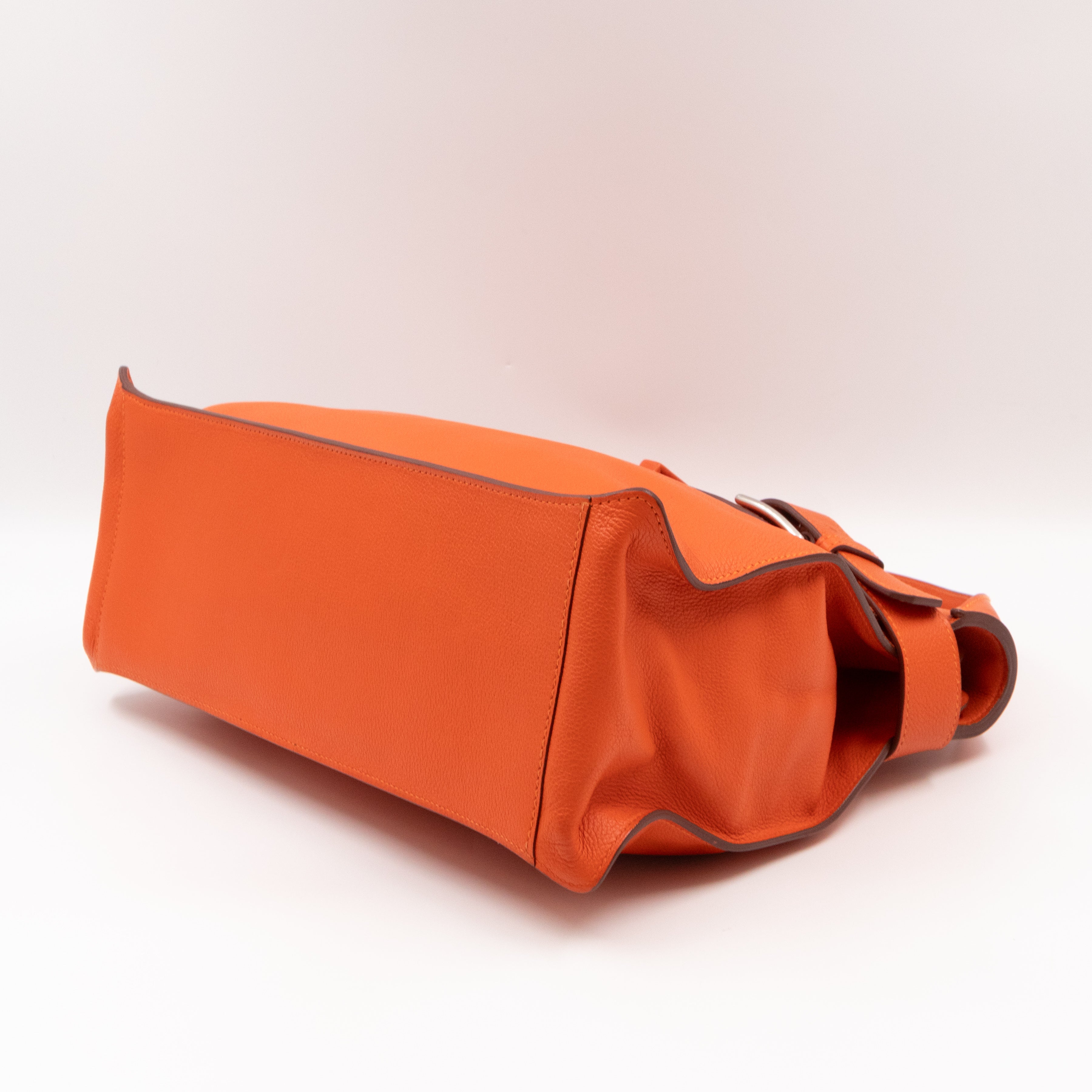 Etribelt Bag Orange Evergrain Calfskin Leather