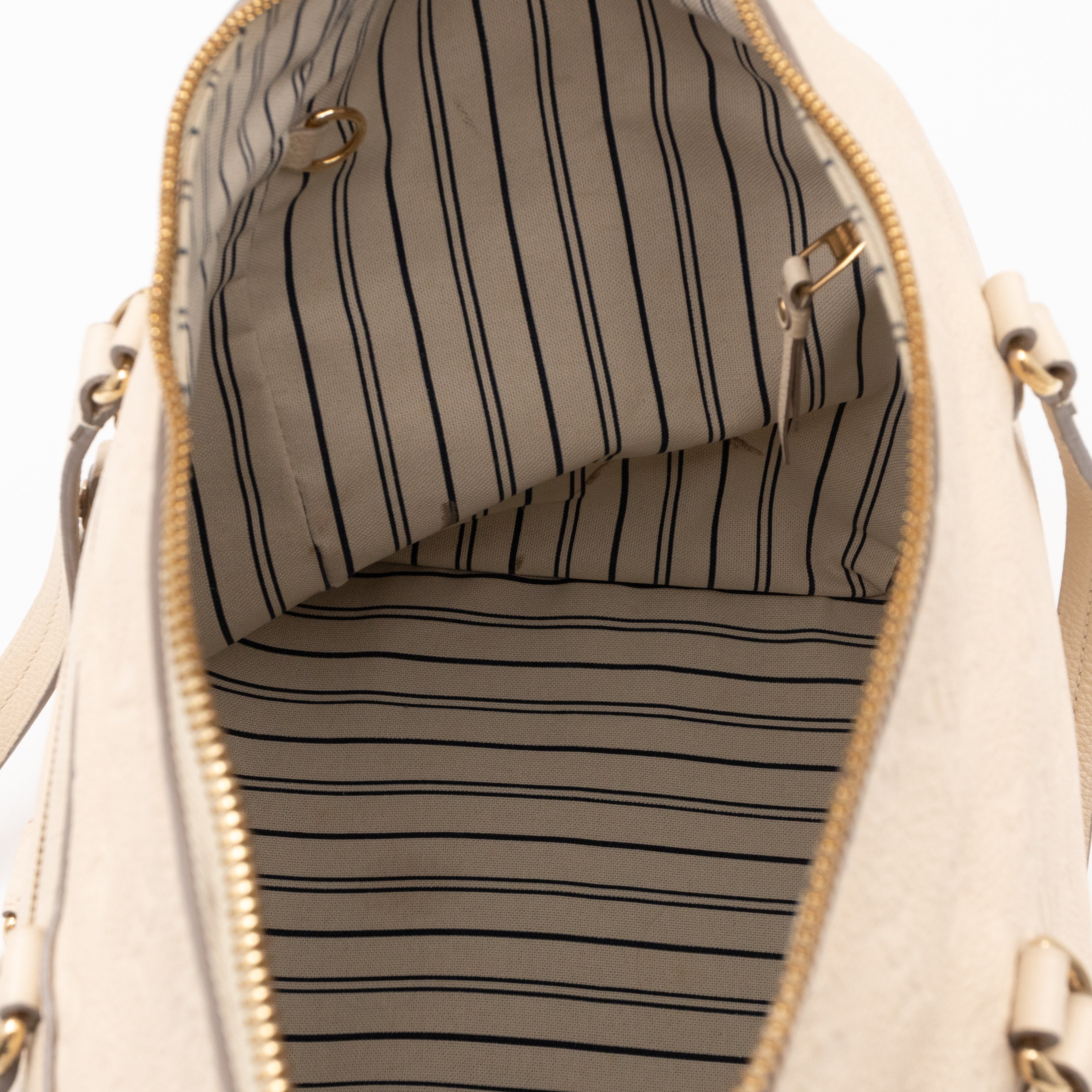 Lumineuse PM Monogram Empreinte White