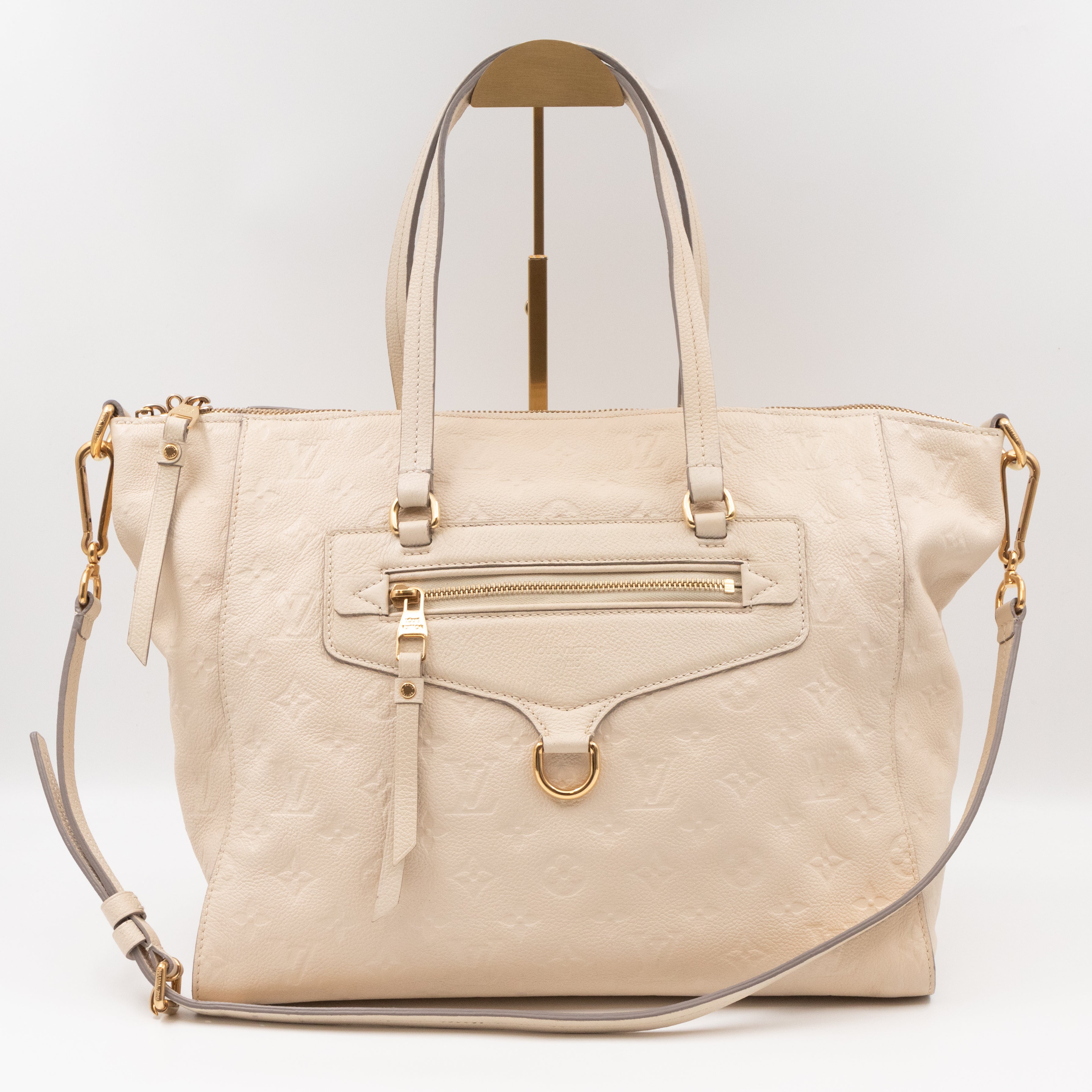 Lumineuse PM Monogram Empreinte White